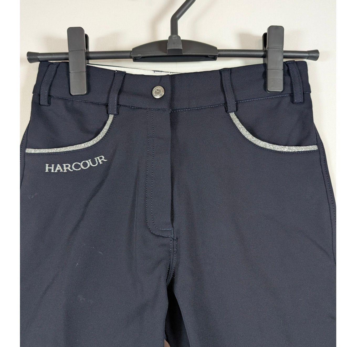 Unknown London Harcour Equestrian Jaltika Riding Breeches Navy Pants Sze 34 Size 34" / US 12 / IT 48 - 4 Thumbnail