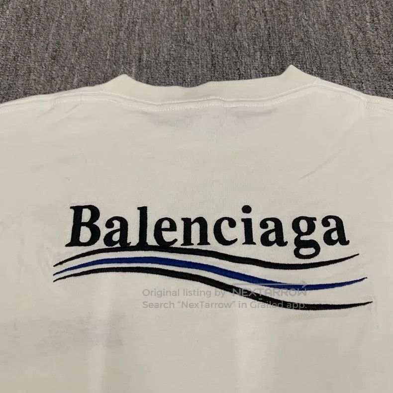 Balenciaga Balenciaga Beige Coke embroidered short-sleeve, size S Size US S / EU 44-46 / 1 - 5 Thumbnail