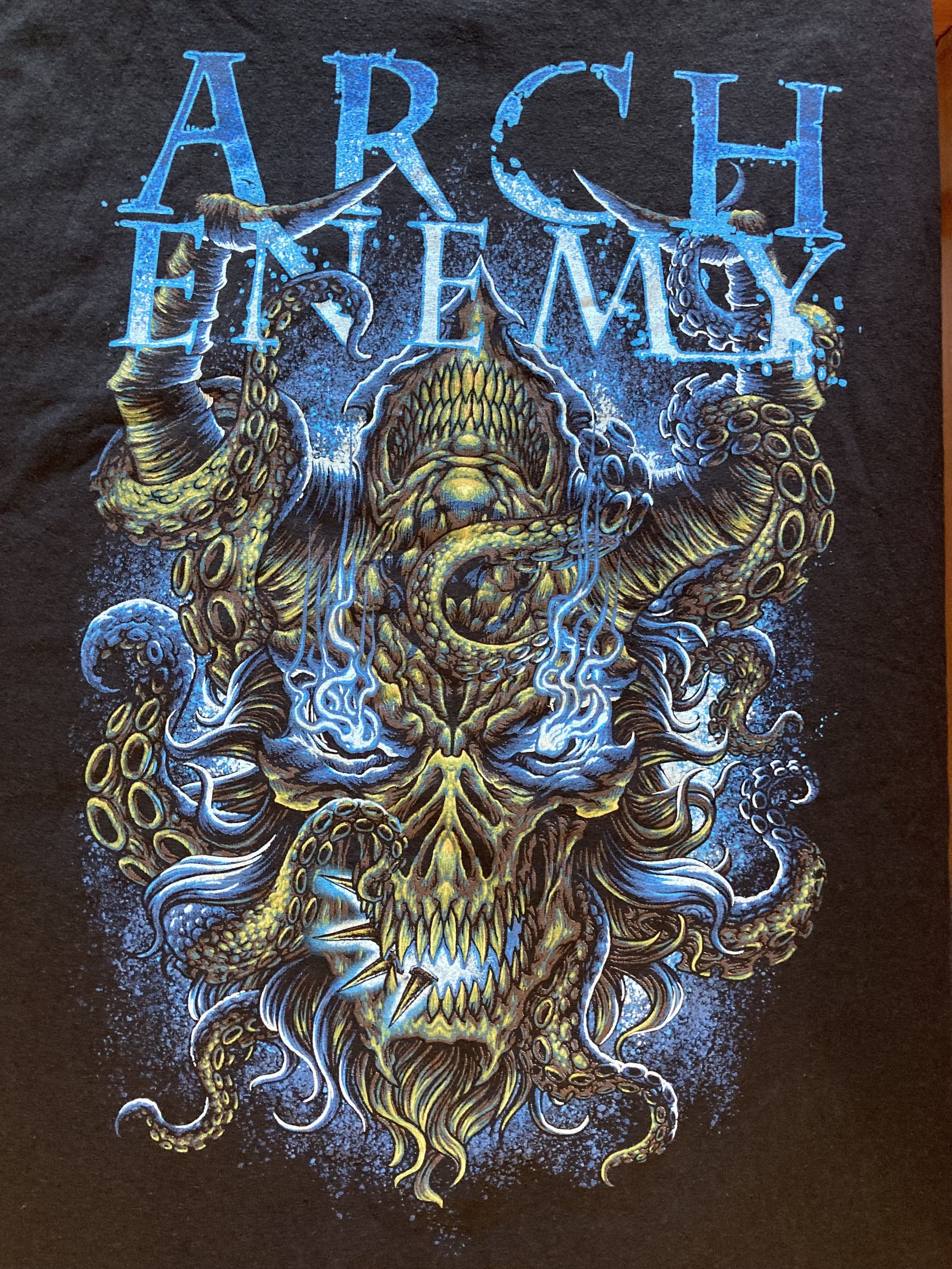 Band Tees Arch Enemy Death Metal Band big logo print t-shirt Size US XL / EU 56 / 4 - 5 Thumbnail