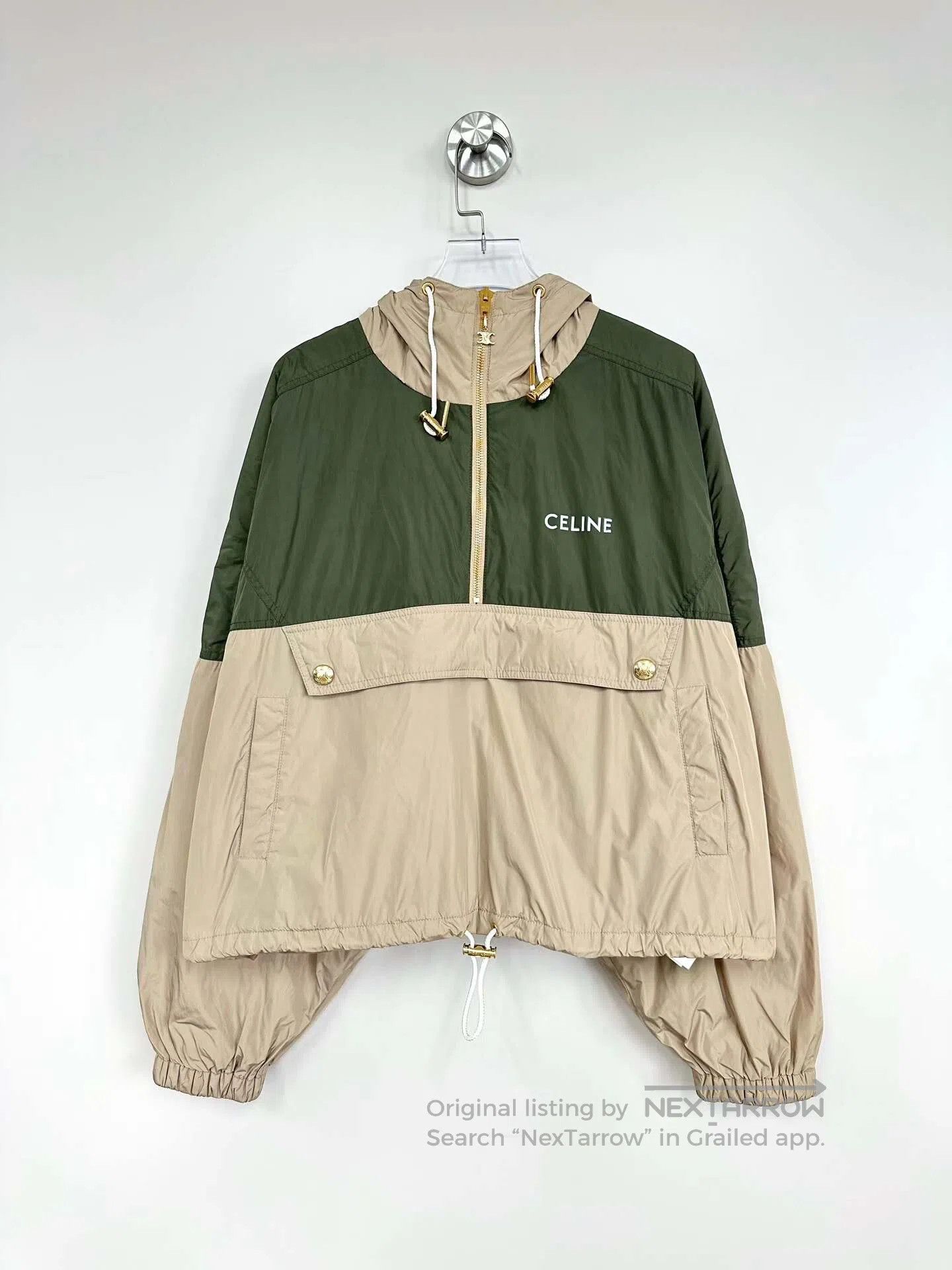 Other CELINE Patchwork letter print hooded short jacket| Size S / US 4 / IT 40 - 1 Thumbnail