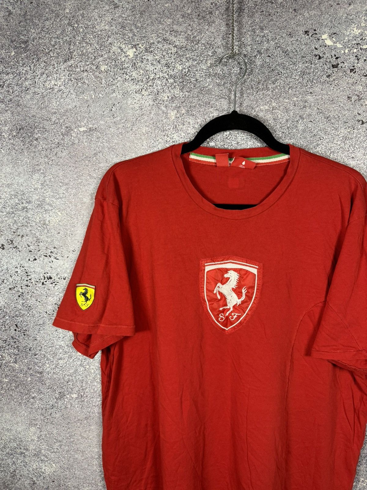 Ferrari × Formula 1 × Puma Vintage Puma Ferrari Basic Logo Red T Shirt Licensed XL sz Size US XL / EU 56 / 4 - 3 Thumbnail