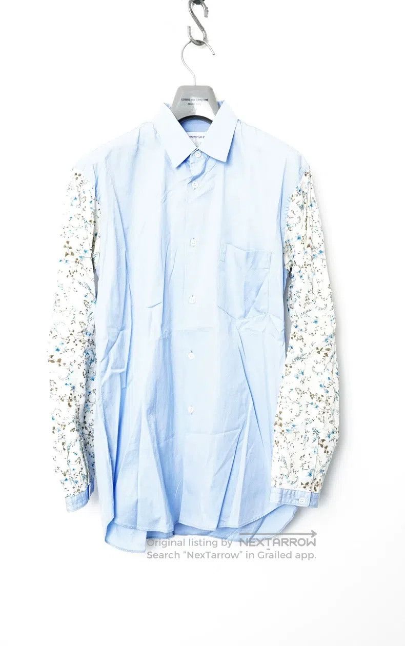 Comme des Garcons Comme Des Garcons Embroidered patch sleeve shirt Size US S / EU 44-46 / 1 - 1 Thumbnail