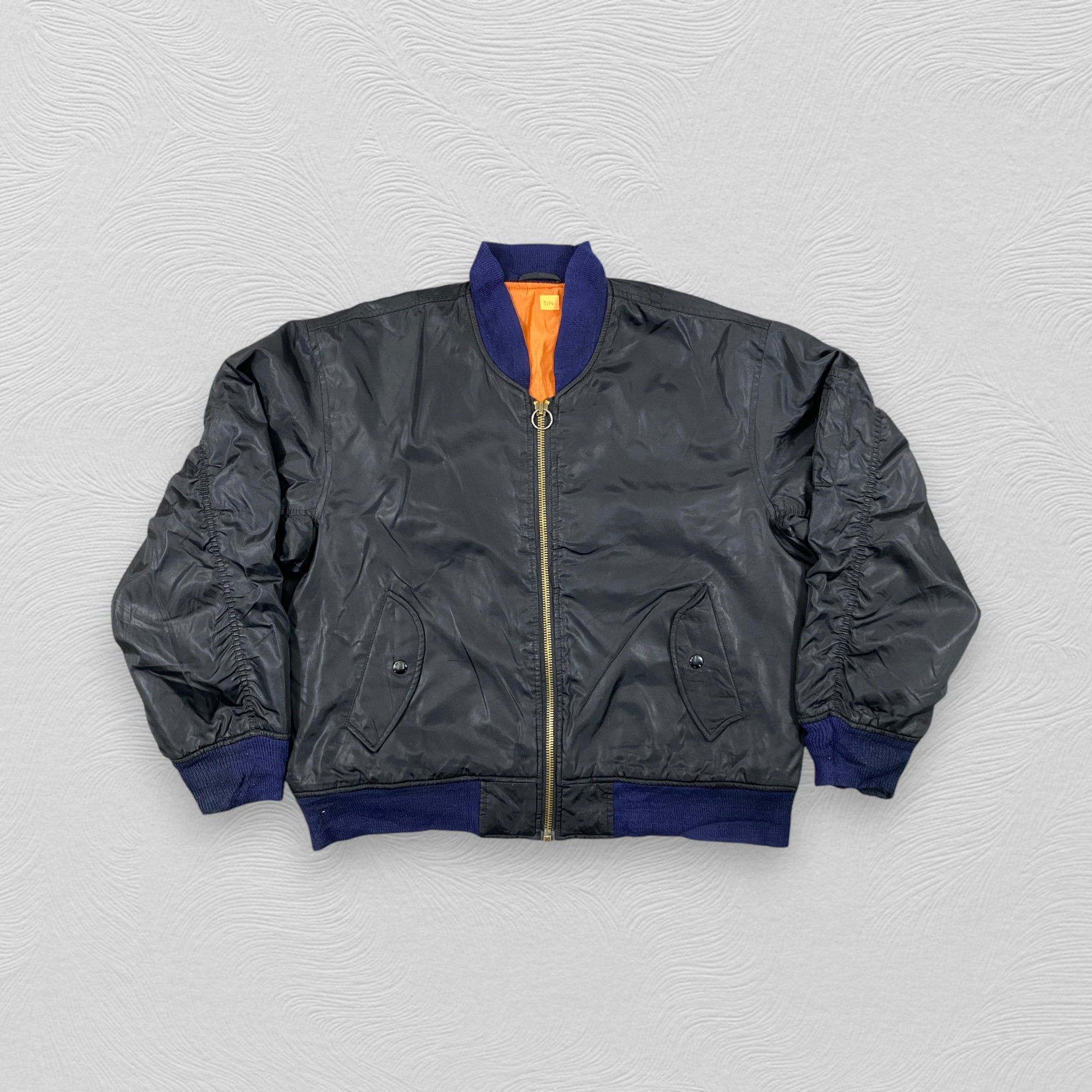 Japanese Brand Vintage Japanese Brand Bomber Jacket -J156 Size US L / EU 52-54 / 3 - 1 Thumbnail