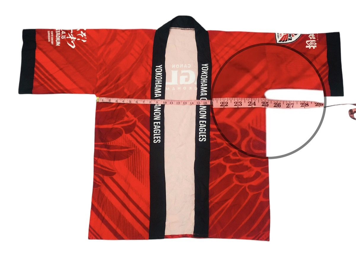Japanese Brand Japan rugby league Yokohama canon eagle fans kimono Size US XL / EU 56 / 4 - 6 Thumbnail