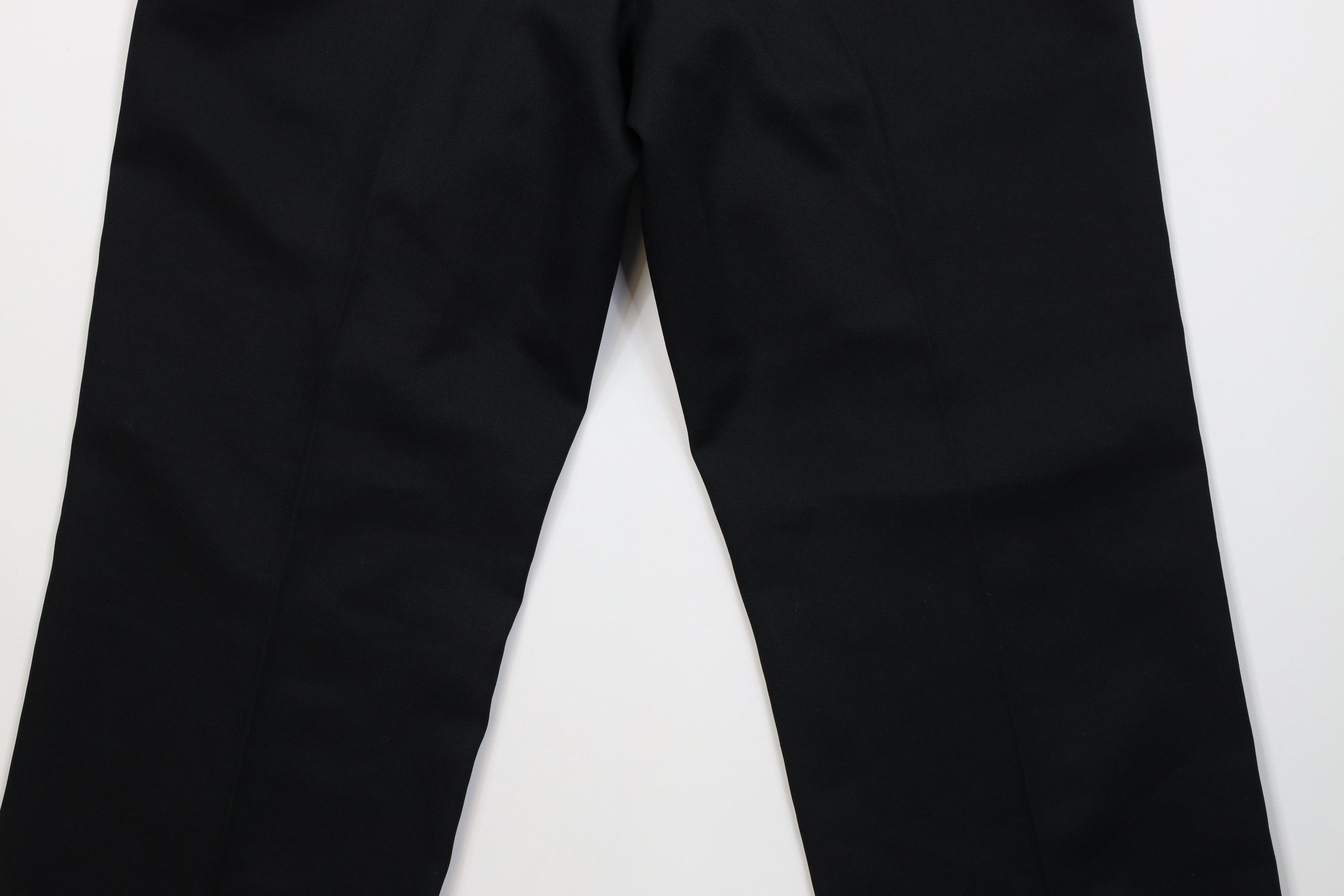 Vintage Vintage 70s Streetwear Flared Wide Leg Chino Pants Black USA Size US 32 / EU 48 - 13 Thumbnail