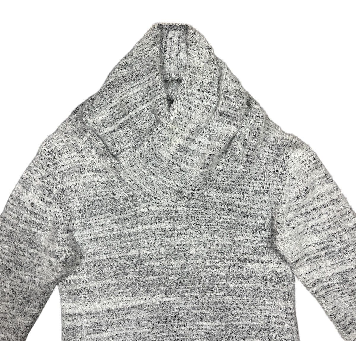 Tornado Mart Tornado mart gray feather yarn cardigan Size M / US 6-8 / IT 42-44 - 2 Thumbnail