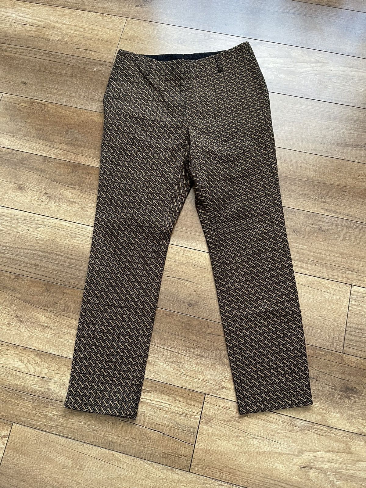 image of Dries Van Noten Womens Pants Trousers Monogram (Size 26)