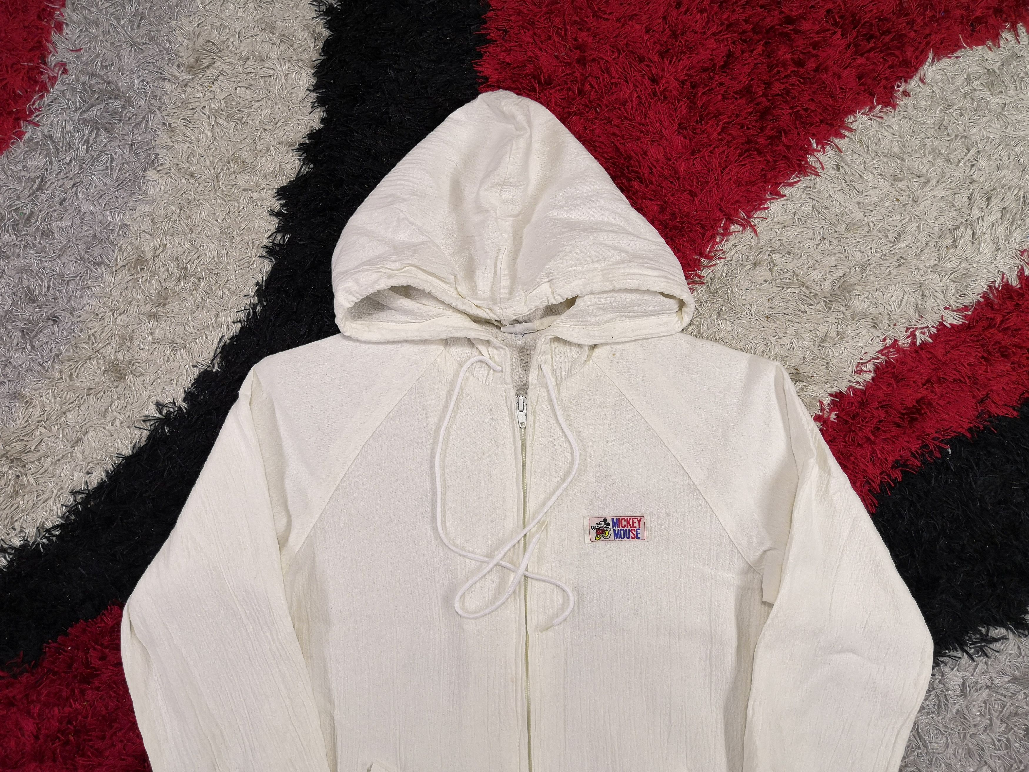 Cartoon Network × Mickey Mouse × Vintage Vintage Mickey Mouse Jacket Surfing Hoodies Zipper Jacket Size S / US 4 / IT 40 - 4 Thumbnail