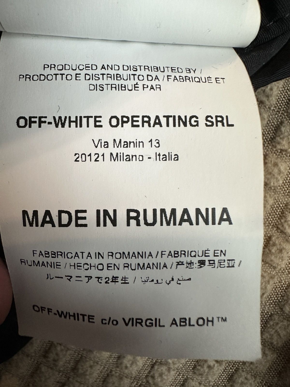 Off-White Off-White Impressionism Windbreaker Hooded Coat Men Black Size US L / EU 52-54 / 3 - 6 Thumbnail