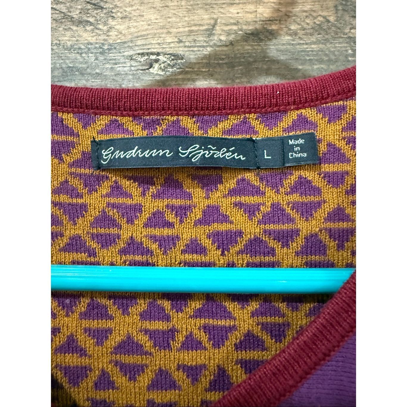 Guru Gudrun Sjoden colorful cardigan size L Size L / US 10 / IT 46 - 3 Thumbnail