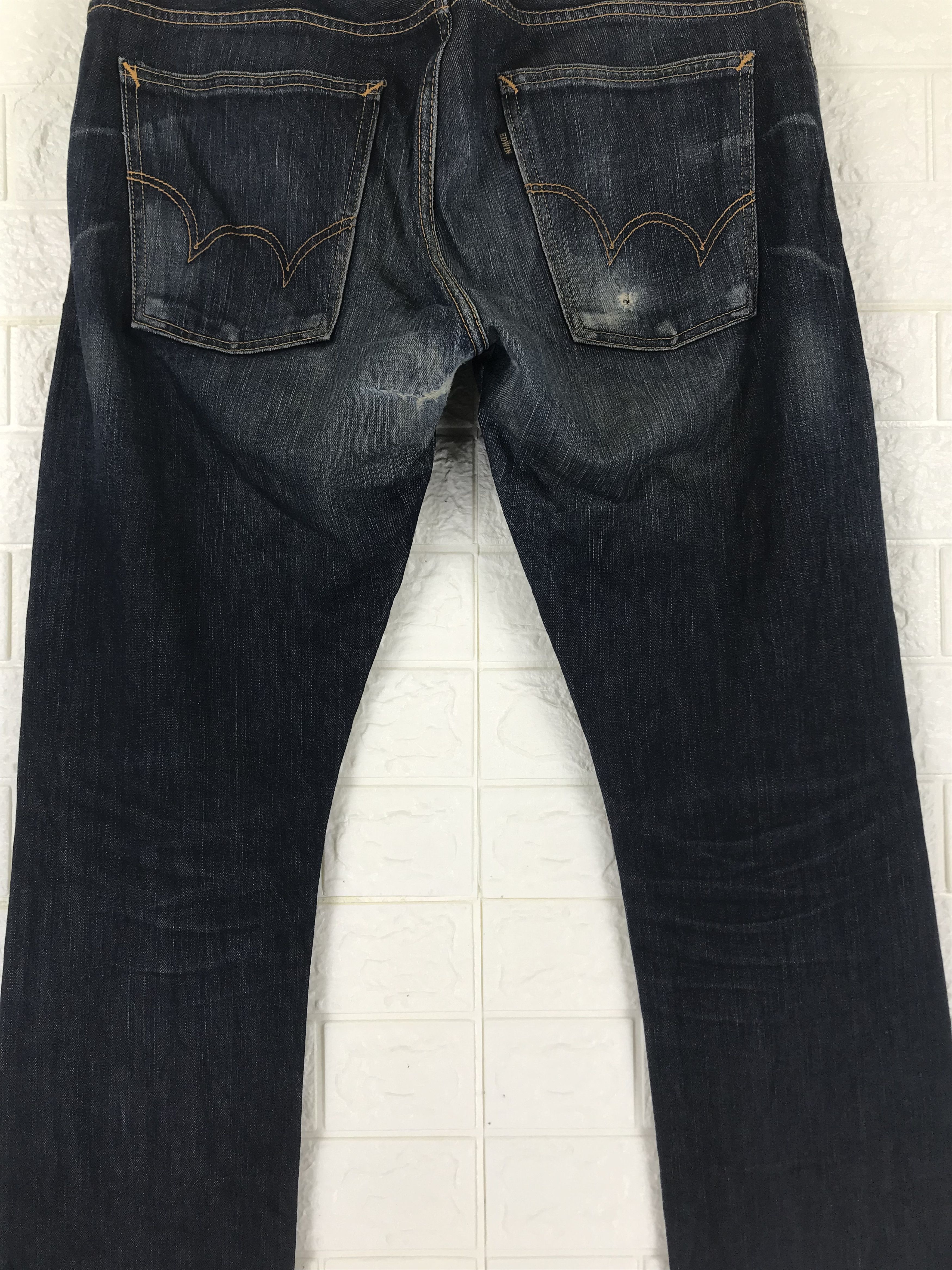 Edwin Vintage Edwin 503 Japanese Blue Jeans Size US 33 - 7 Thumbnail