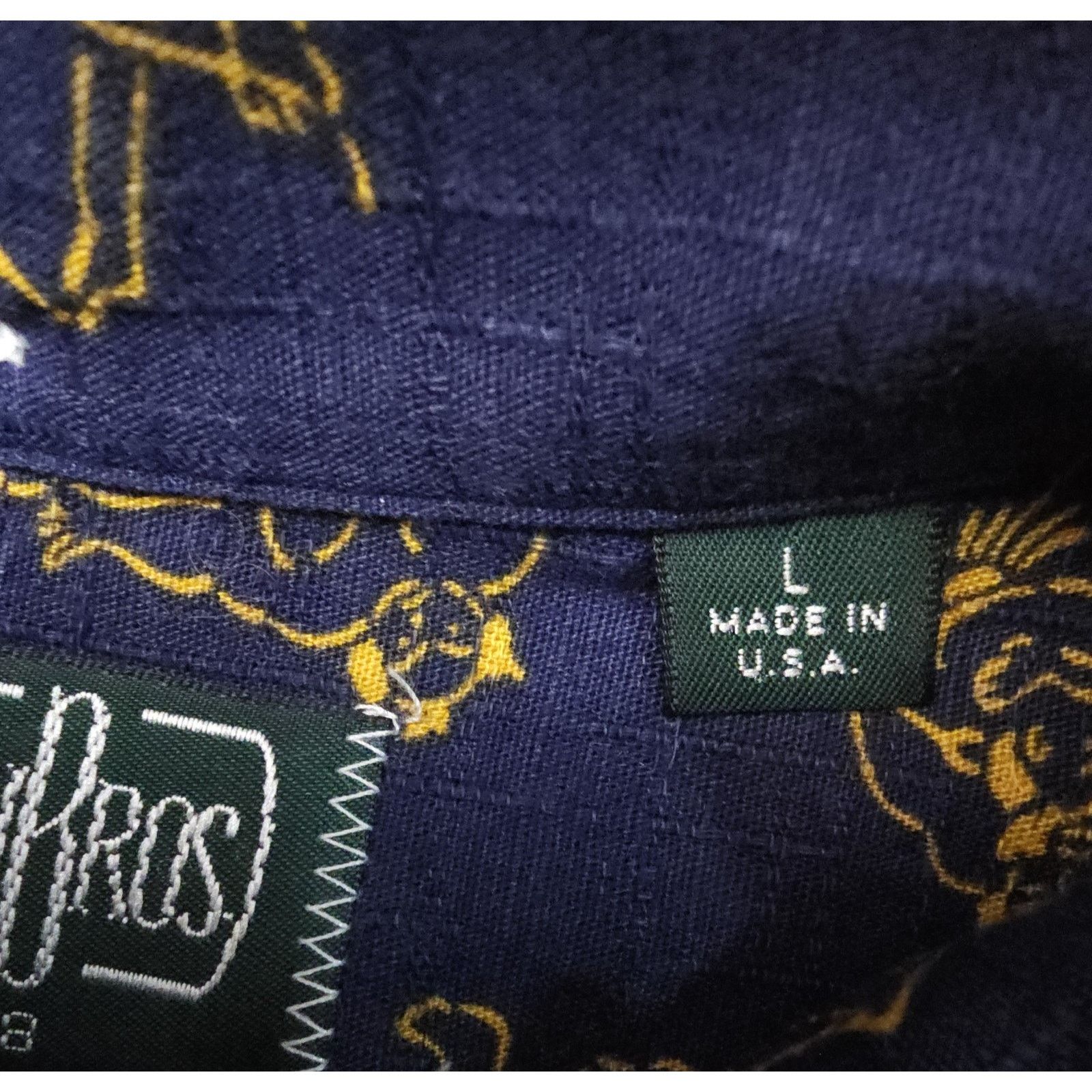 Gitman Bros. Vintage Vintage Gitman Brothers Dance Brushed Cotton Shirt - Size L Size US L / EU 52-54 / 3 - 7 Thumbnail