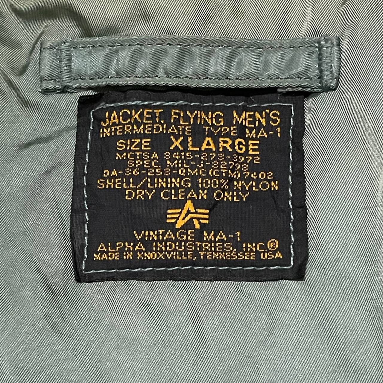 Alpha Industries Vintage Alpha Industries Us Air Force Bomber Jacket Ma 1 Size US XL / EU 56 / 4 - 9 Thumbnail
