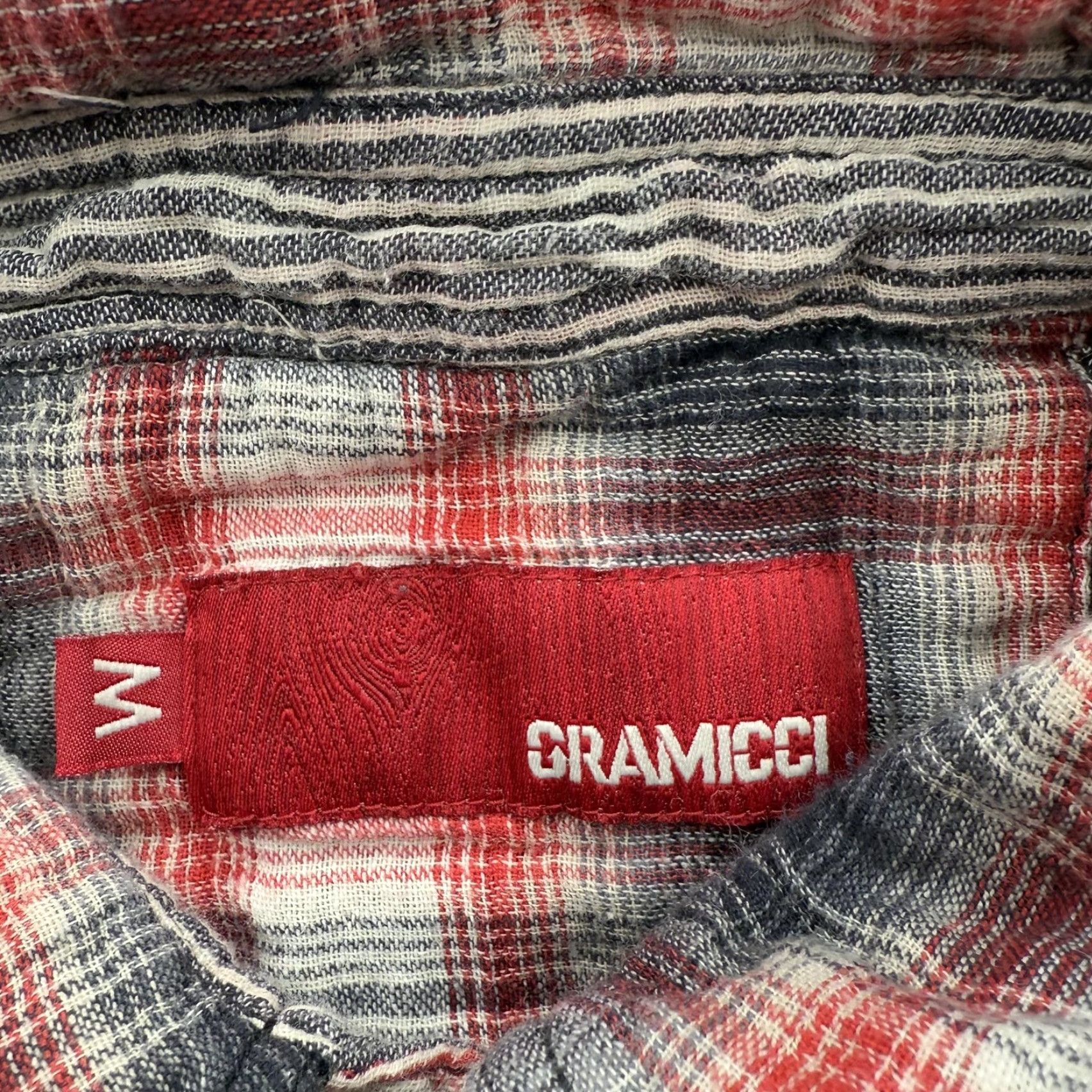 Gramicci Gramicci Shirt Mens Medium Red Black Plaid Button Down Flannel Casual Outdoors Hiking Size US M / EU 48-50 / 2 - 3 Thumbnail