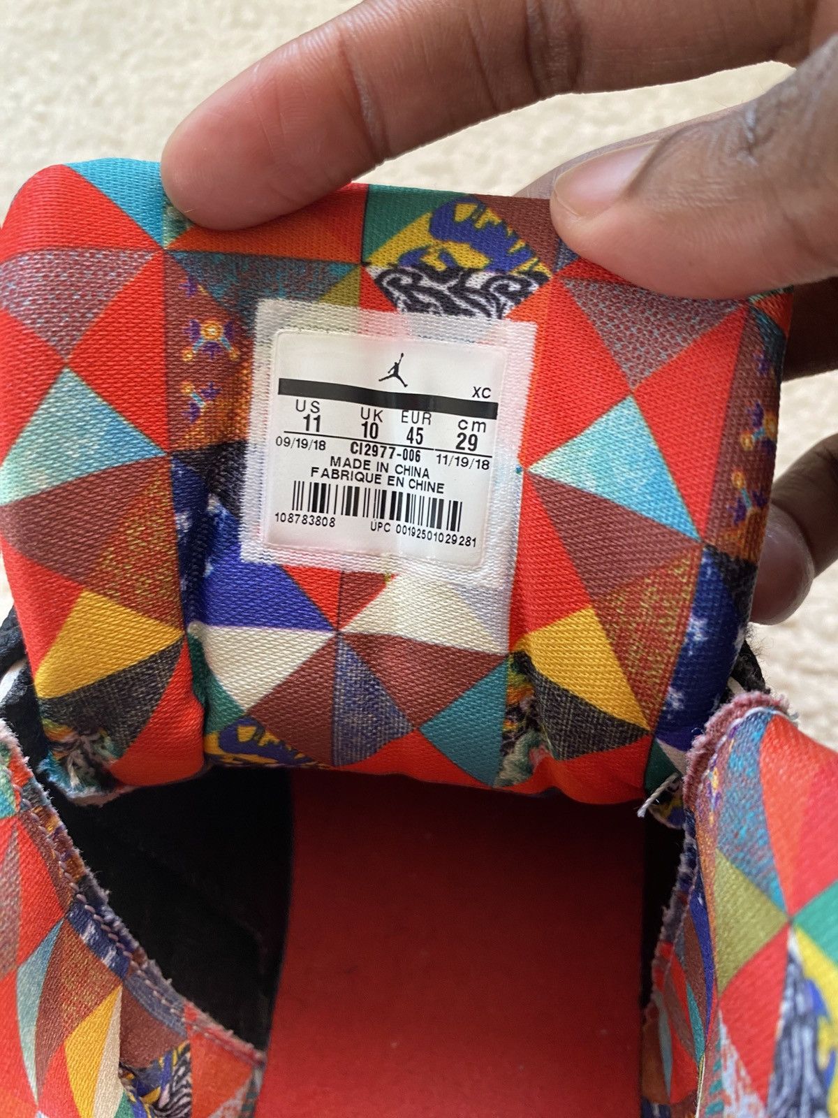 Jordan Brand Air Jordan 12 Retro 'Chinese New Year' 2019 Size US 11 / EU 44 - 6 Thumbnail