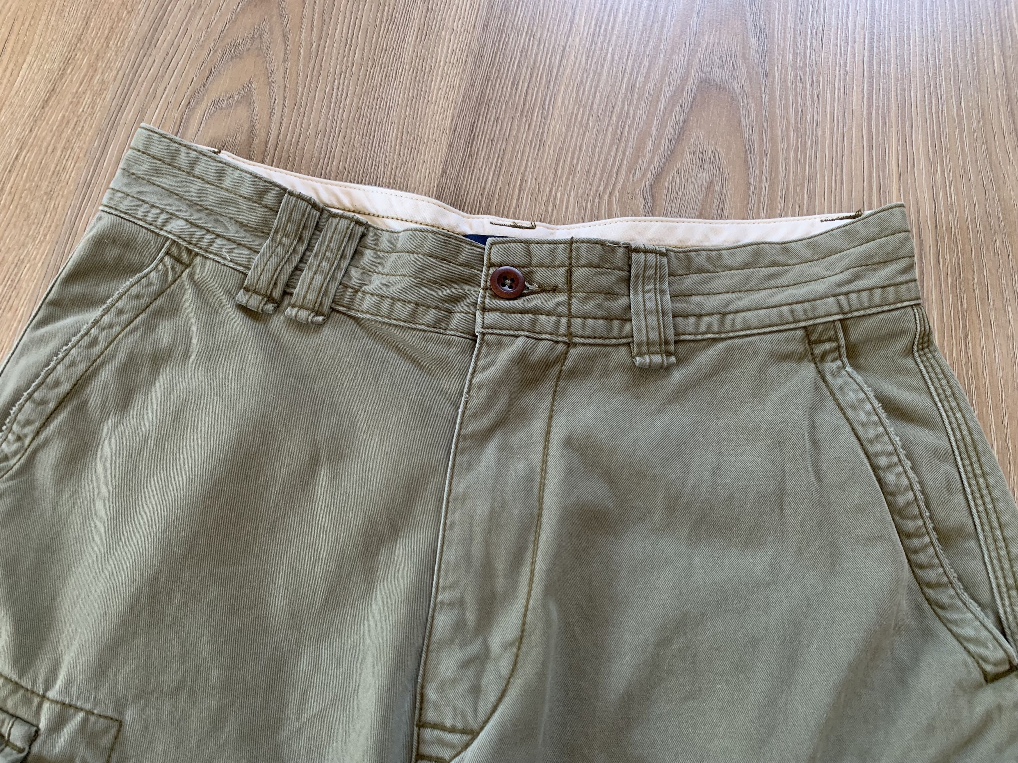 Polo Ralph Lauren Mens Polo Ralph Lauren Vintage Y2K Military Cargo Shorts Size US 31 - 4 Thumbnail
