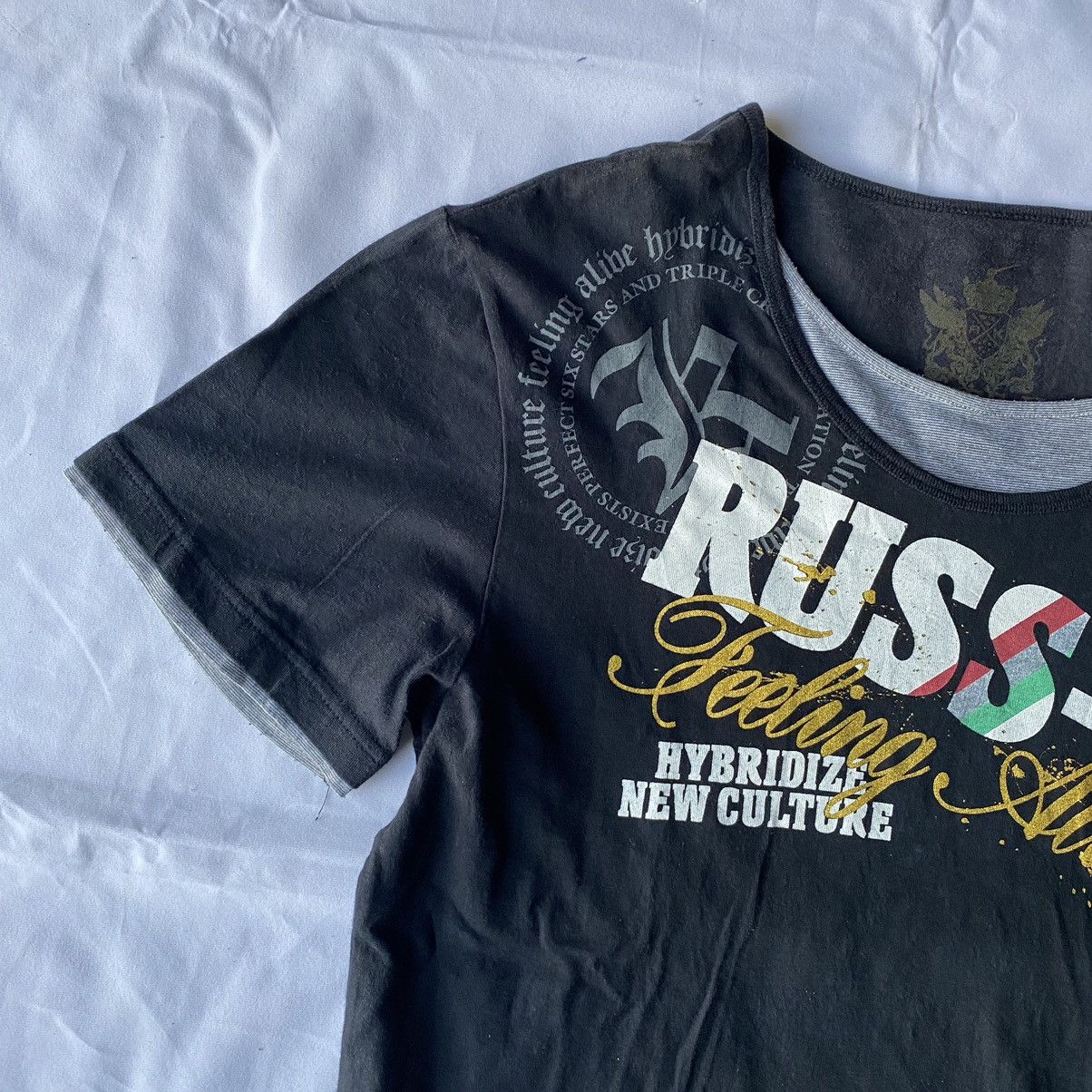 Beauty Beast × If Six Was Nine × Japanese Brand Japanese Russ-K Feeling Alive Double Layer Punk Style Size US XL / EU 56 / 4 - 3 Thumbnail