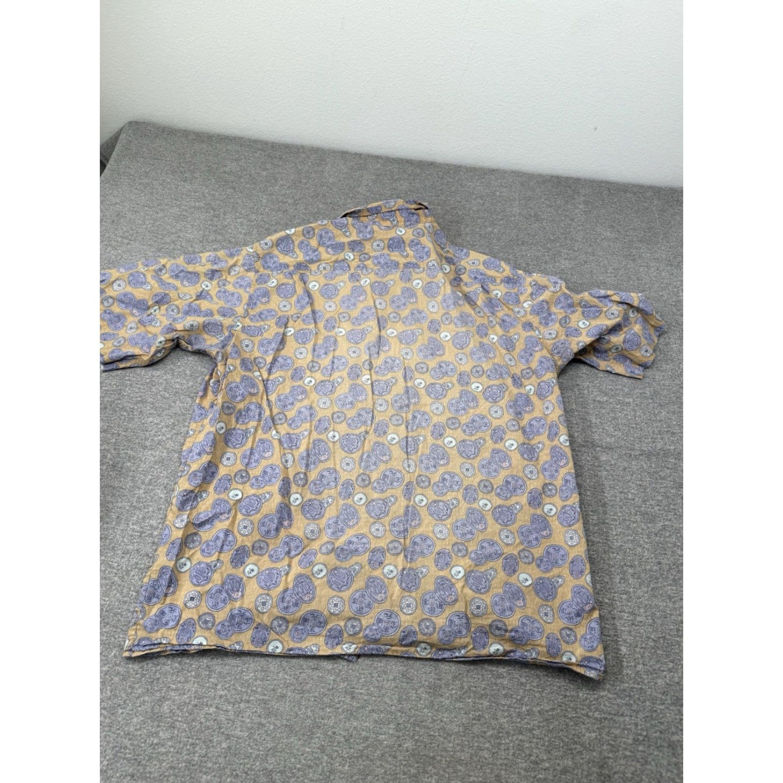 Reyn Spooner VINTAGE Reyn Spooner Mens Hawaiian Shirt XL Graphic Egyptian Cotton Yellow Shirt Size US XL / EU 56 / 4 - 6 Thumbnail