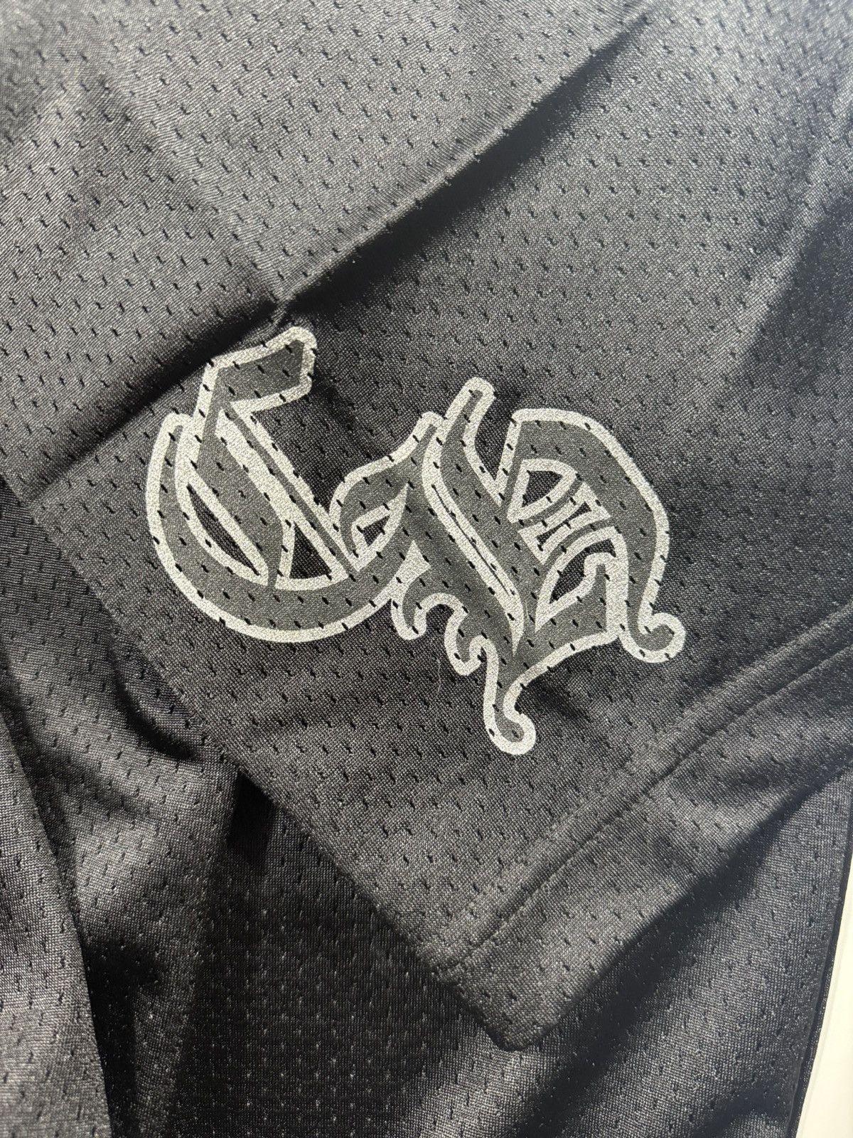 Chrome Hearts 🔥Chrome Hearts Black Jersey Mesh Short Sleeve🔥 Size US M / EU 48-50 / 2 - 8 Thumbnail