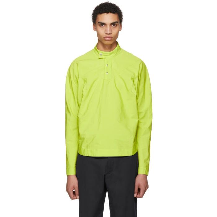 image of Kiko Kostadinov Shirt in Yellow, Men's (Size Medium)