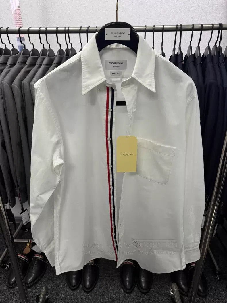 Thom Browne Thom Browne Shirt Size US XL / EU 56 / 4 - 1 Thumbnail