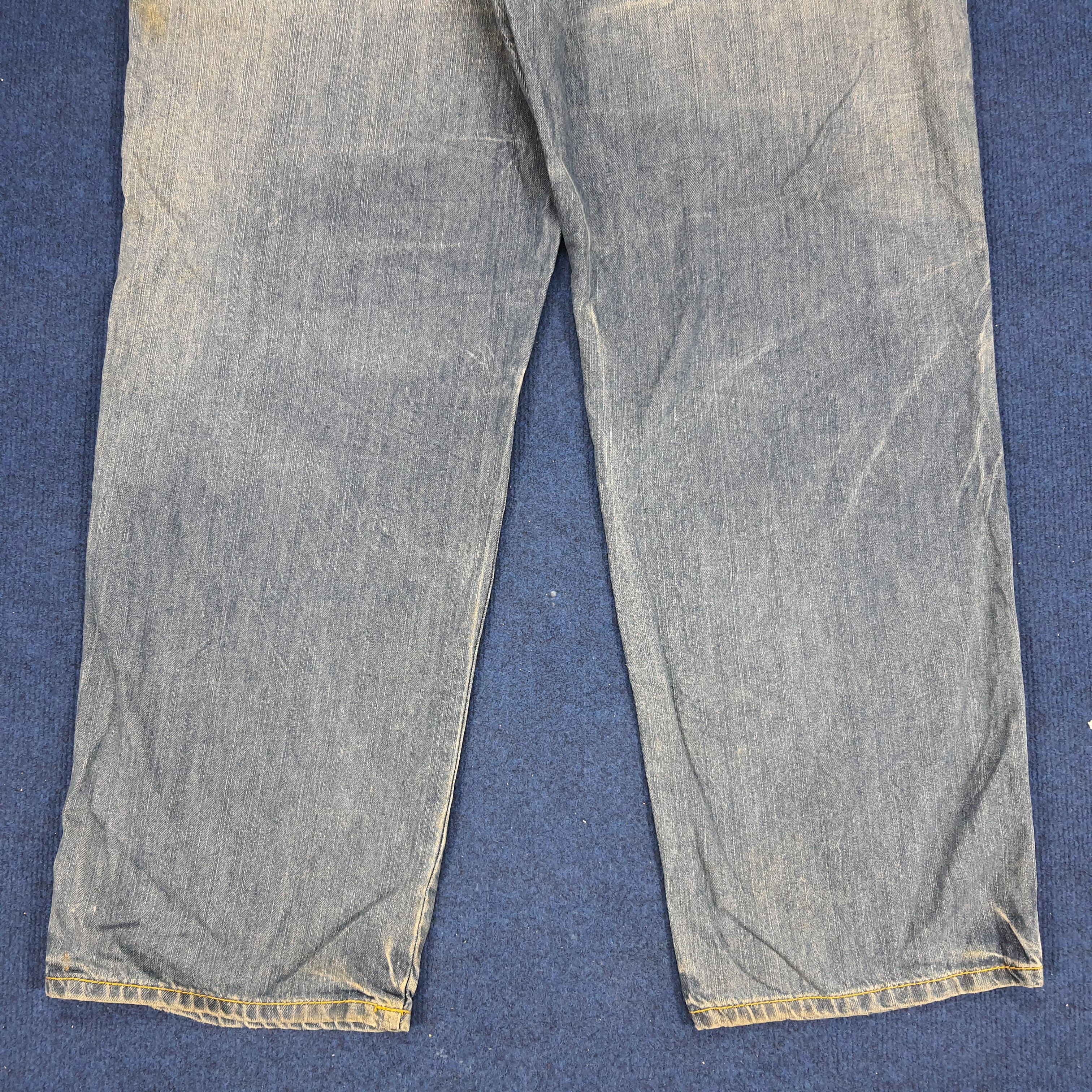 Pelle Pelle × Vintage Vintage Pelle Pelle Us Urban Fashion Design Jeans Size US 42 / EU 58 - 3 Thumbnail