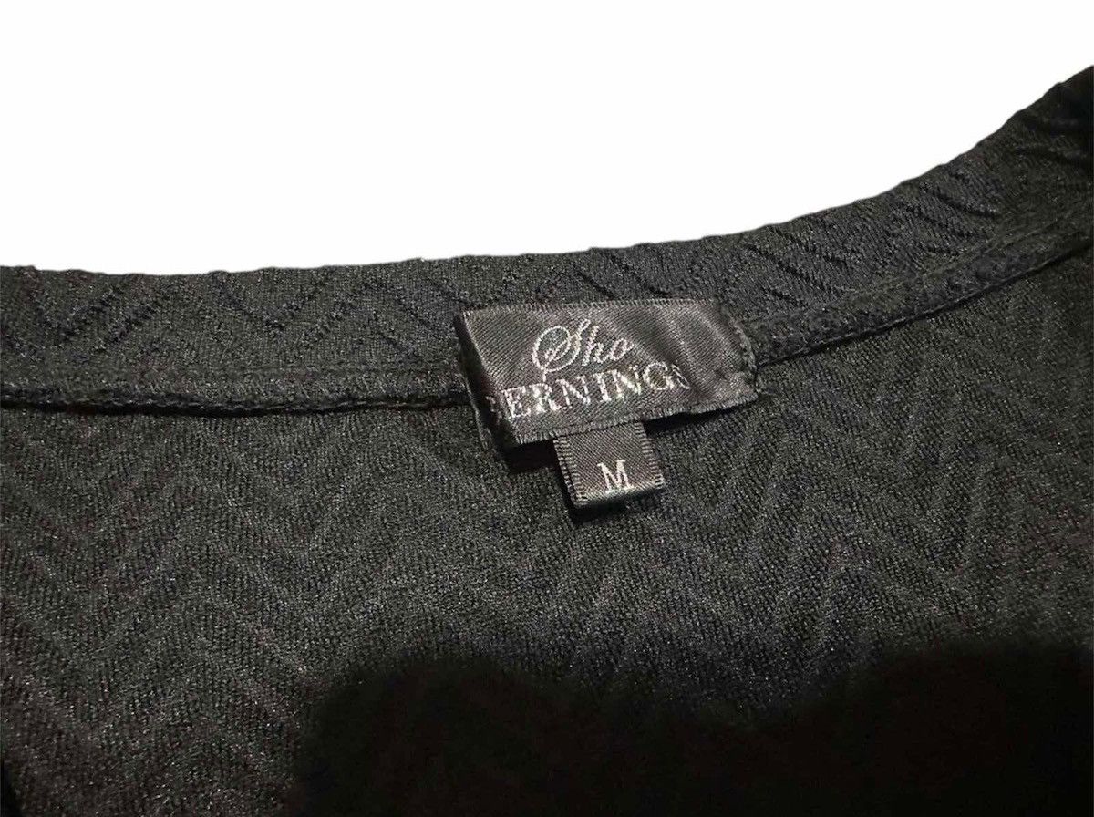 Hysteric Glamour × Japanese Brand × Seditionaries 🔥Sick Y2K Berning Sho Jacquard Shirt Black Goth Punk Size US M / EU 48-50 / 2 - 4 Thumbnail
