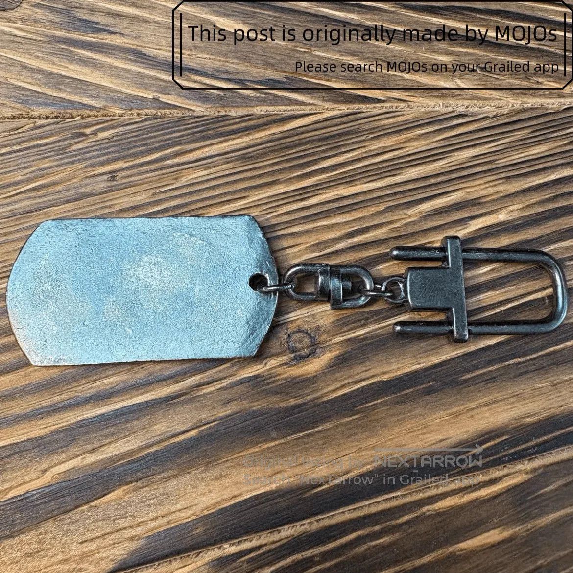 Jean Paul Gaultier Jean Paul Gualtier Dog Tag Key Chain. Size ONE SIZE - 2 Thumbnail