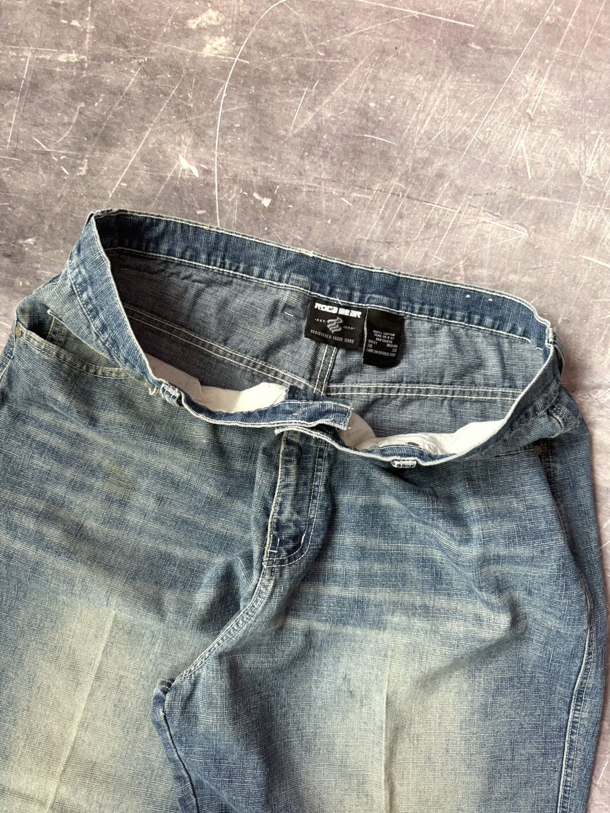 Rocawear Vintage Y2K Roca-Wear Denim Jeans (38X34) Size US 38 / EU 54 - 7 Thumbnail