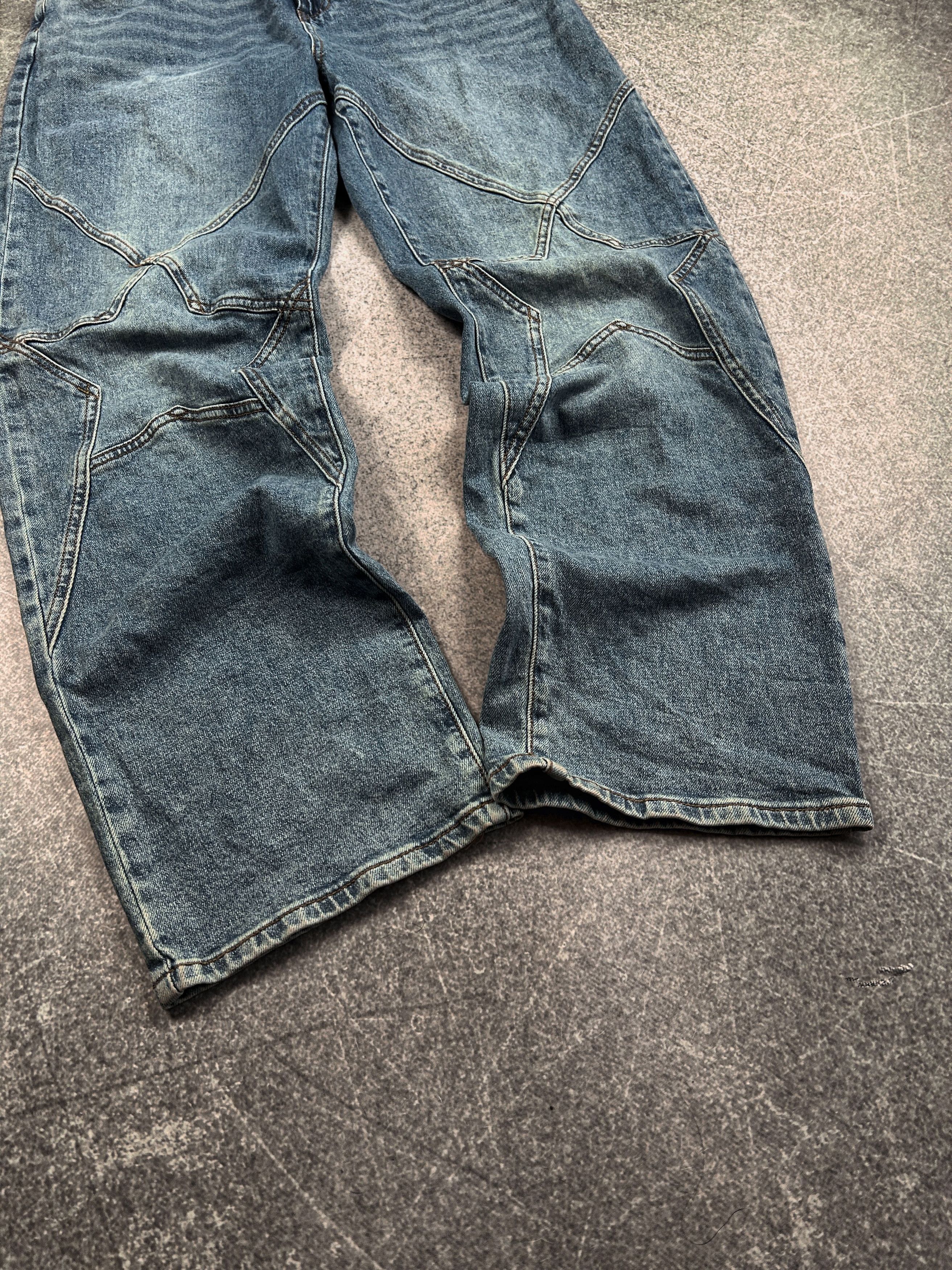 Japanese Brand VINTAGE 💥HYSTERIC GLAMOUR EVISU STYLE STAR JEANS 90S Size US 32 / EU 48 - 3 Thumbnail