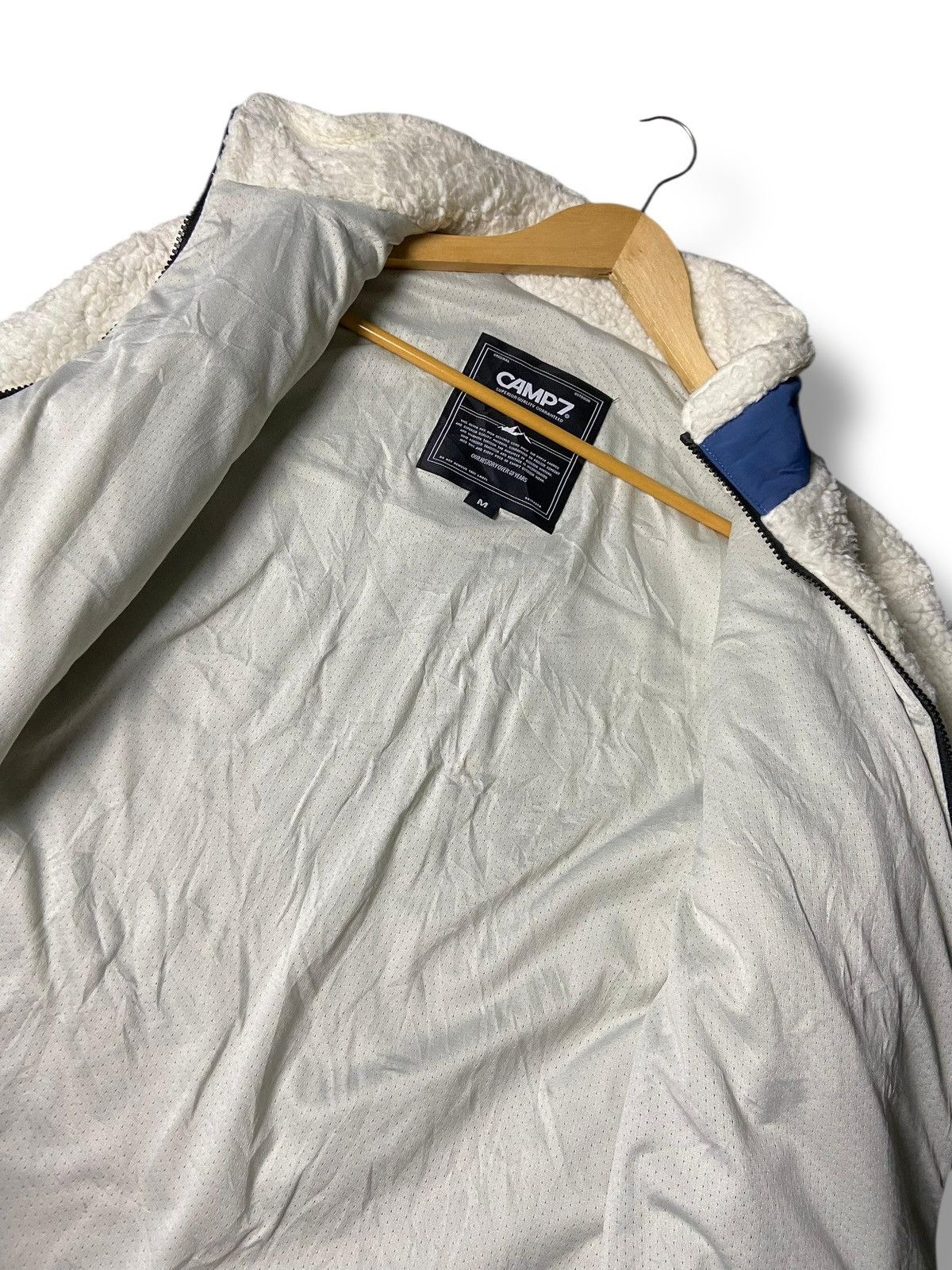 Japanese Brand Camp7 Sherpa Fleece Outdoor Jacket (160) Size US M / EU 48-50 / 2 - 2 Thumbnail