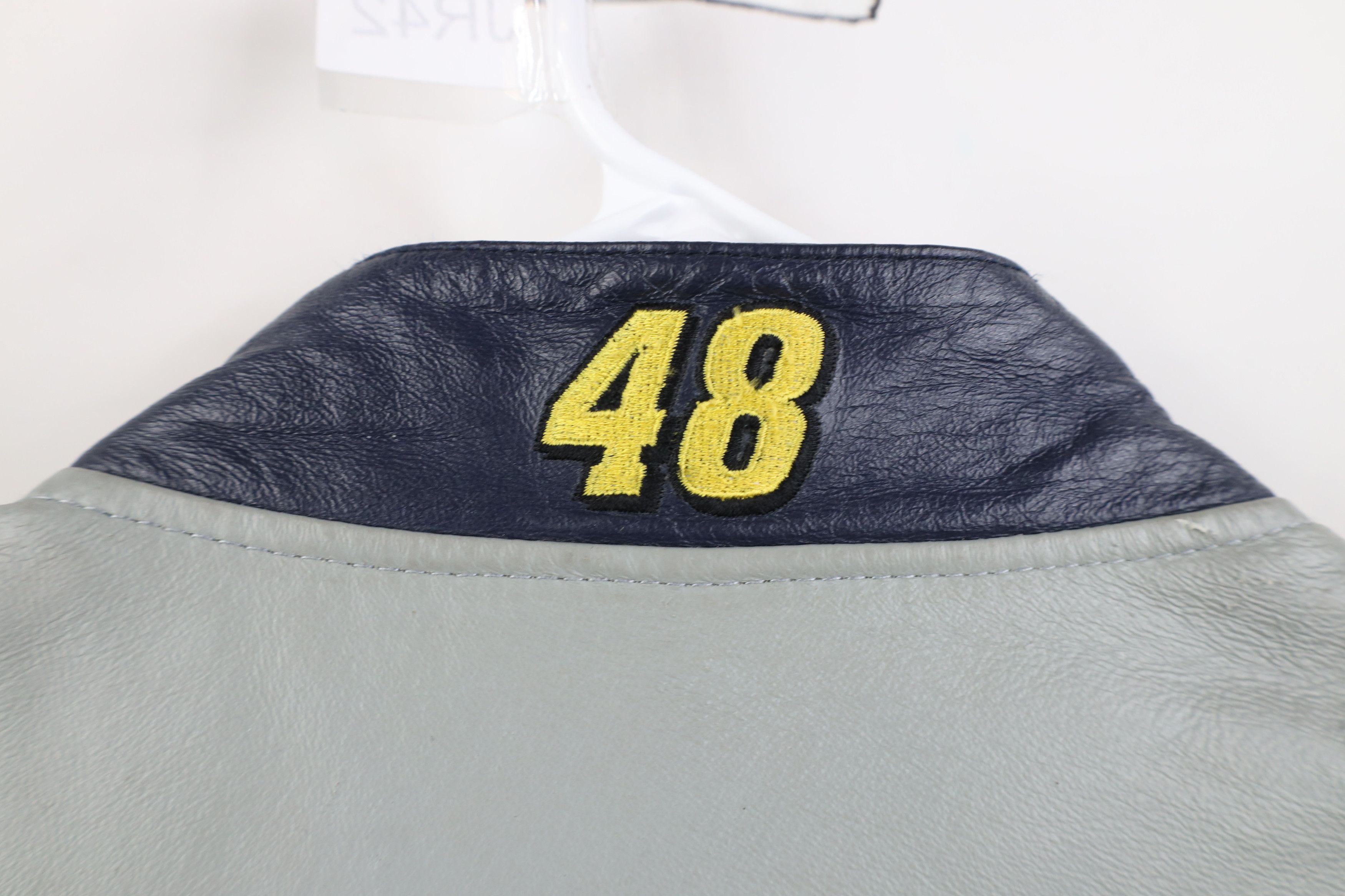 Vintage Vintage 90s Y2K NASCAR Jimmie Johnson Racing Bomber Jacket Size US L / EU 52-54 / 3 - 14 Thumbnail