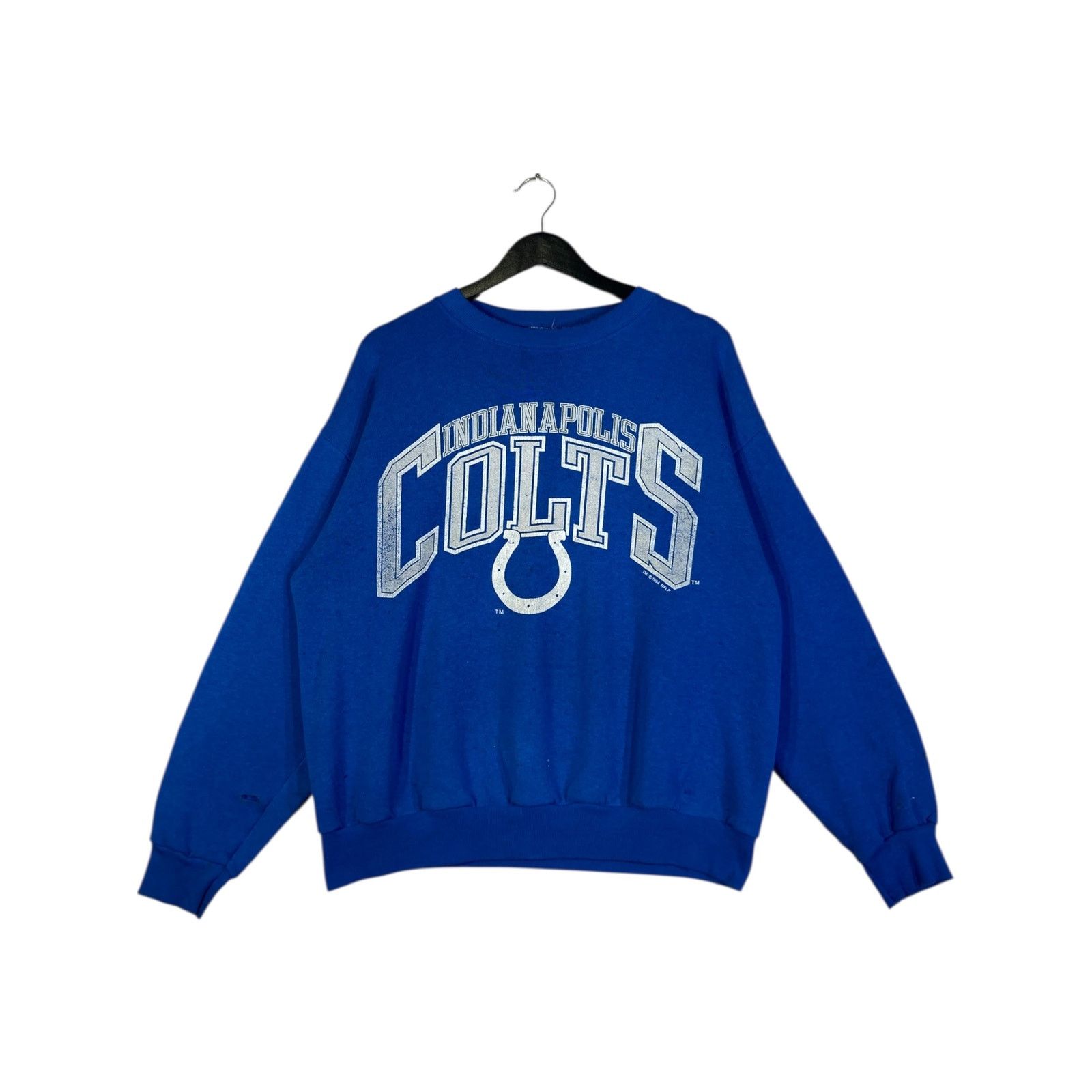 Vintage Vintage Indiana Polis Colts Pullover Crewneck Large Size US L / EU 52-54 / 3 - 1 Thumbnail