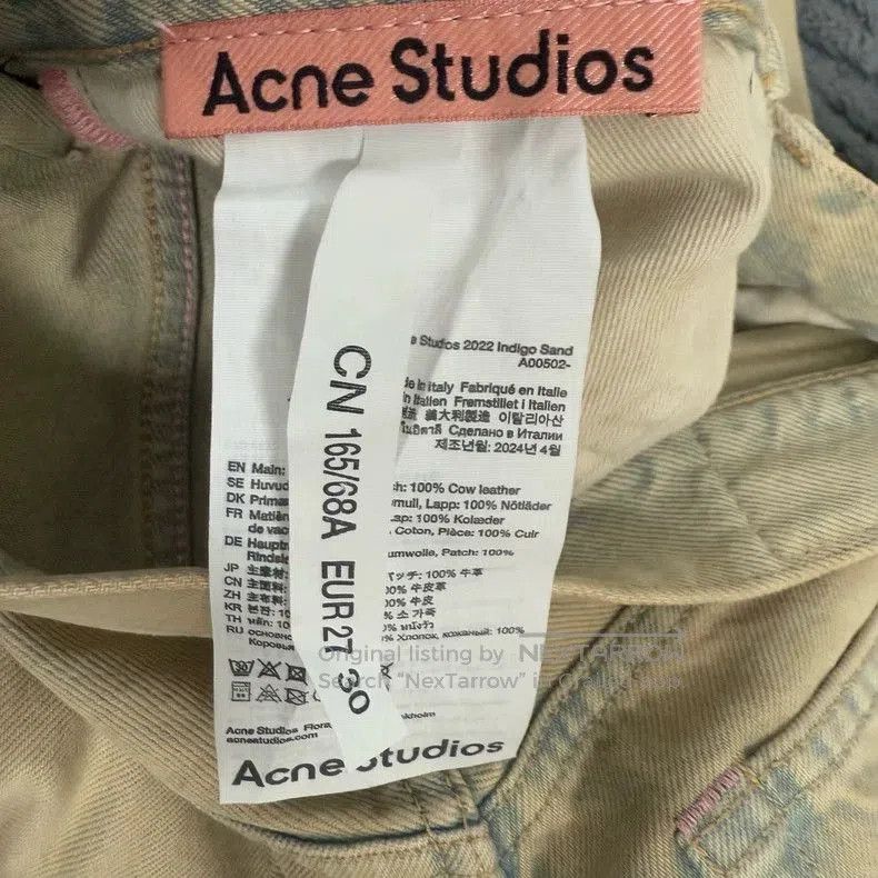 Acne Studios Acne Studios Beige High. Size US 27 - 3 Thumbnail
