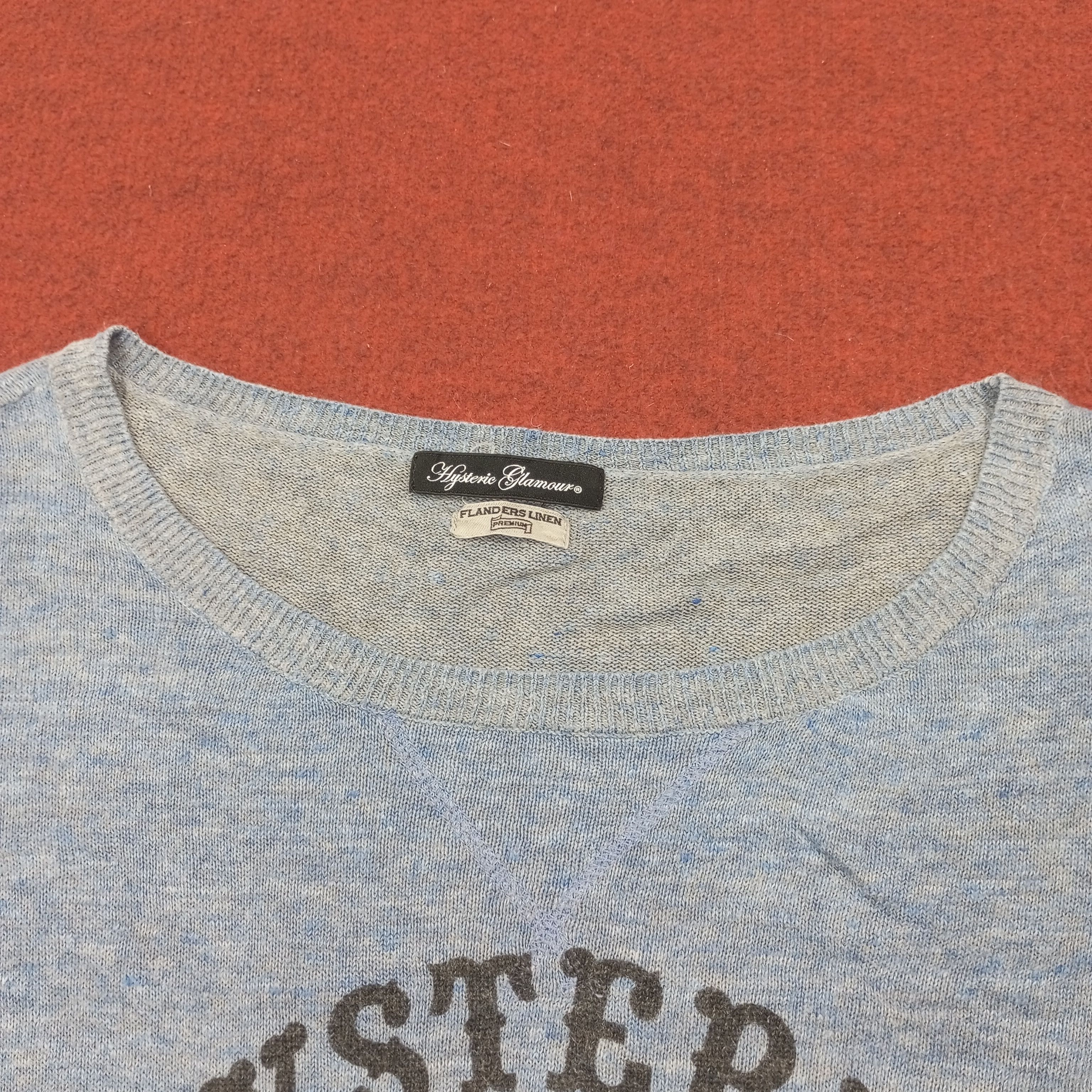 Hysteric Glamour × Japanese Brand × Vintage Hysteric Glamour Japanese Brand Crop Top Tshirt Size L / US 10 / IT 46 - 4 Thumbnail