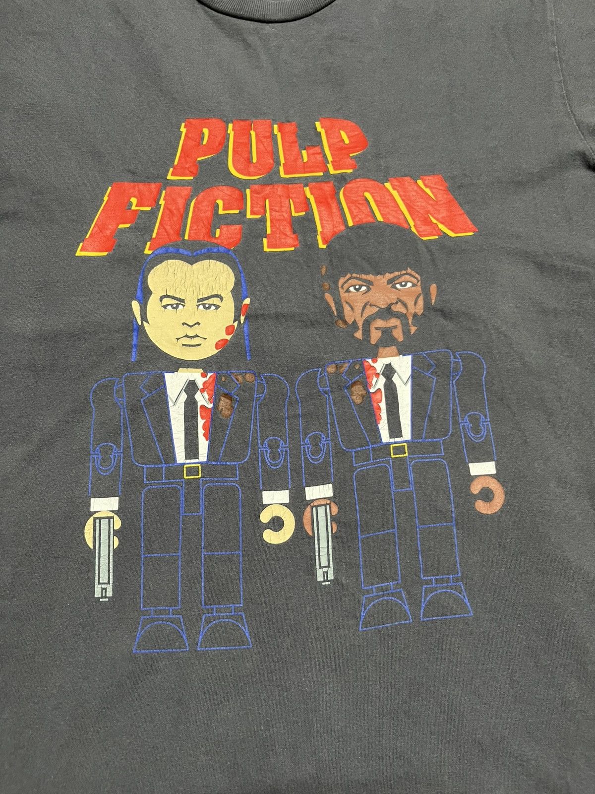 Rap Tees Vintage Pulp Fiction Quentin Tarantino Movie Lego T-Shirt Size US M / EU 48-50 / 2 - 3 Thumbnail