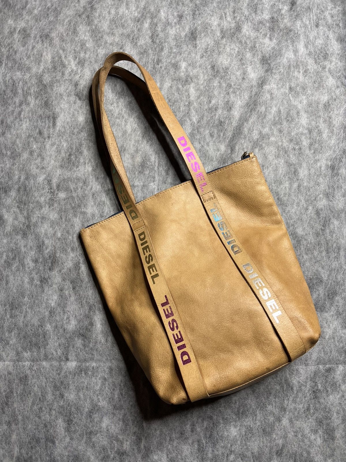 Diesel Vintage Y2K Diesel Leather Bag Size ONE SIZE - 1 Thumbnail