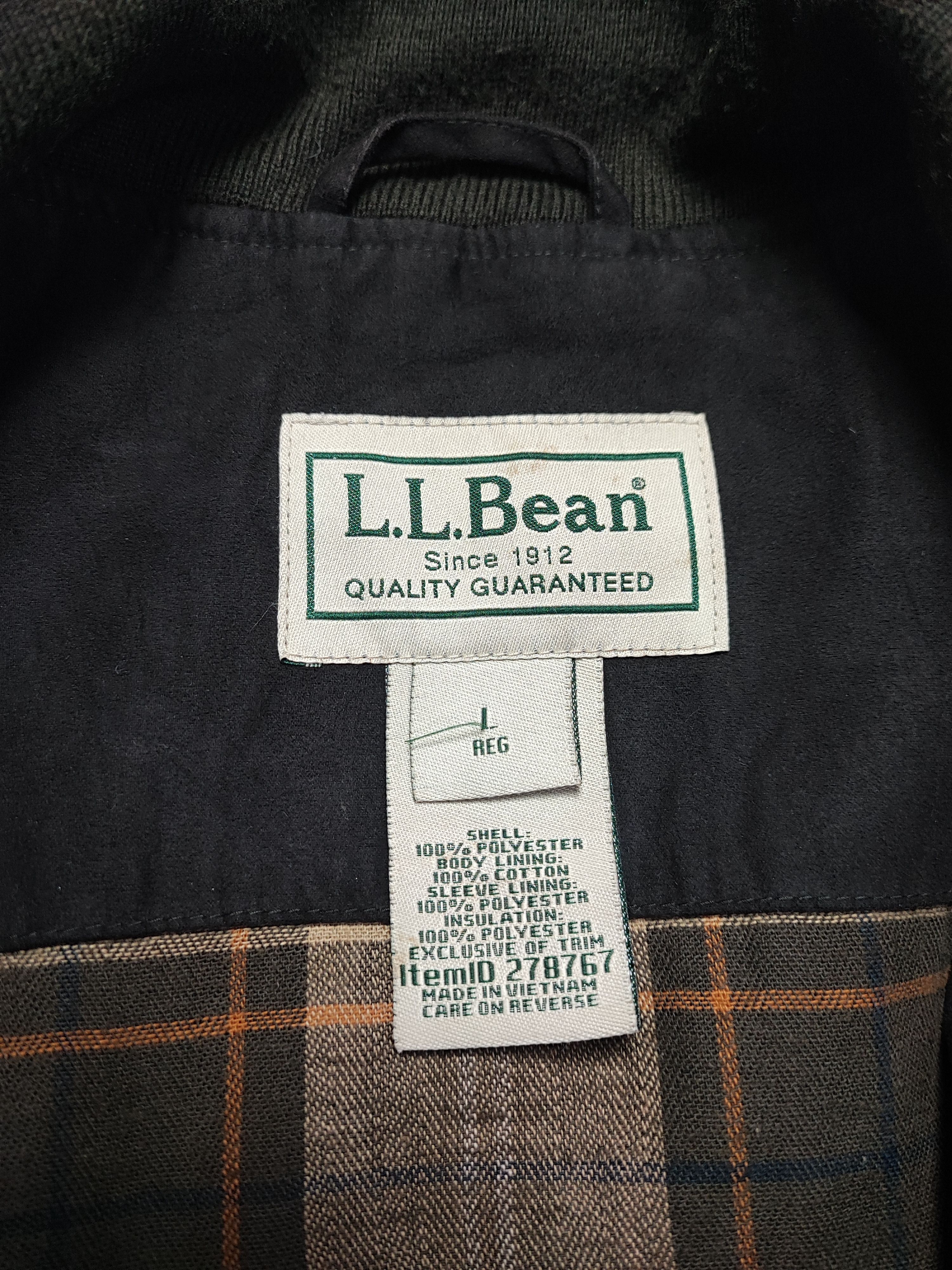 L.L. Bean Vintage L.L Bean Moleskin Insulated Jacket Size US L / EU 52-54 / 3 - 13 Thumbnail
