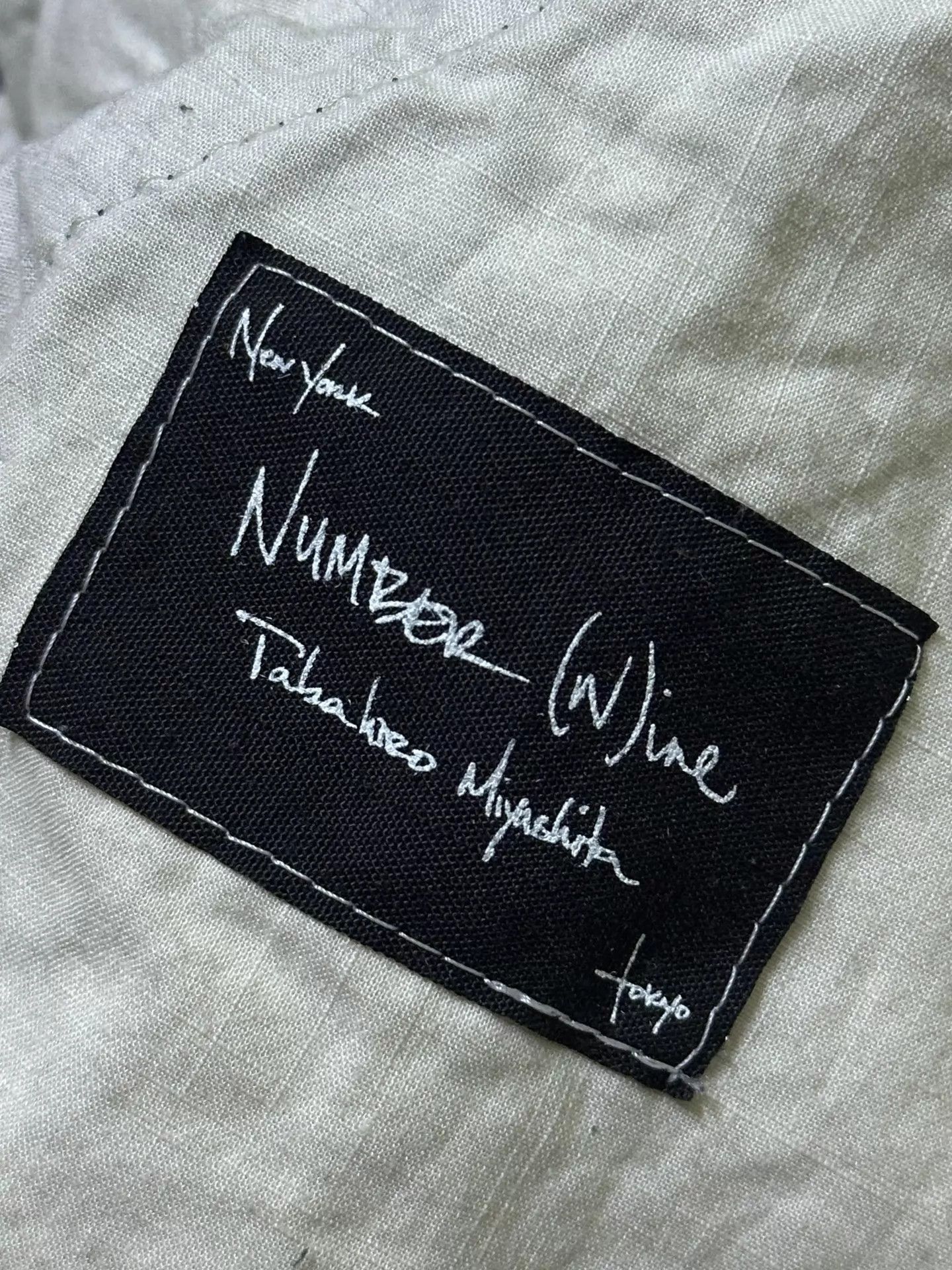 Number (N)ine Number (N)ine 2009SS Brian Jones Tapered Trousers Size 2 Size US 32 / EU 48 - 5 Thumbnail