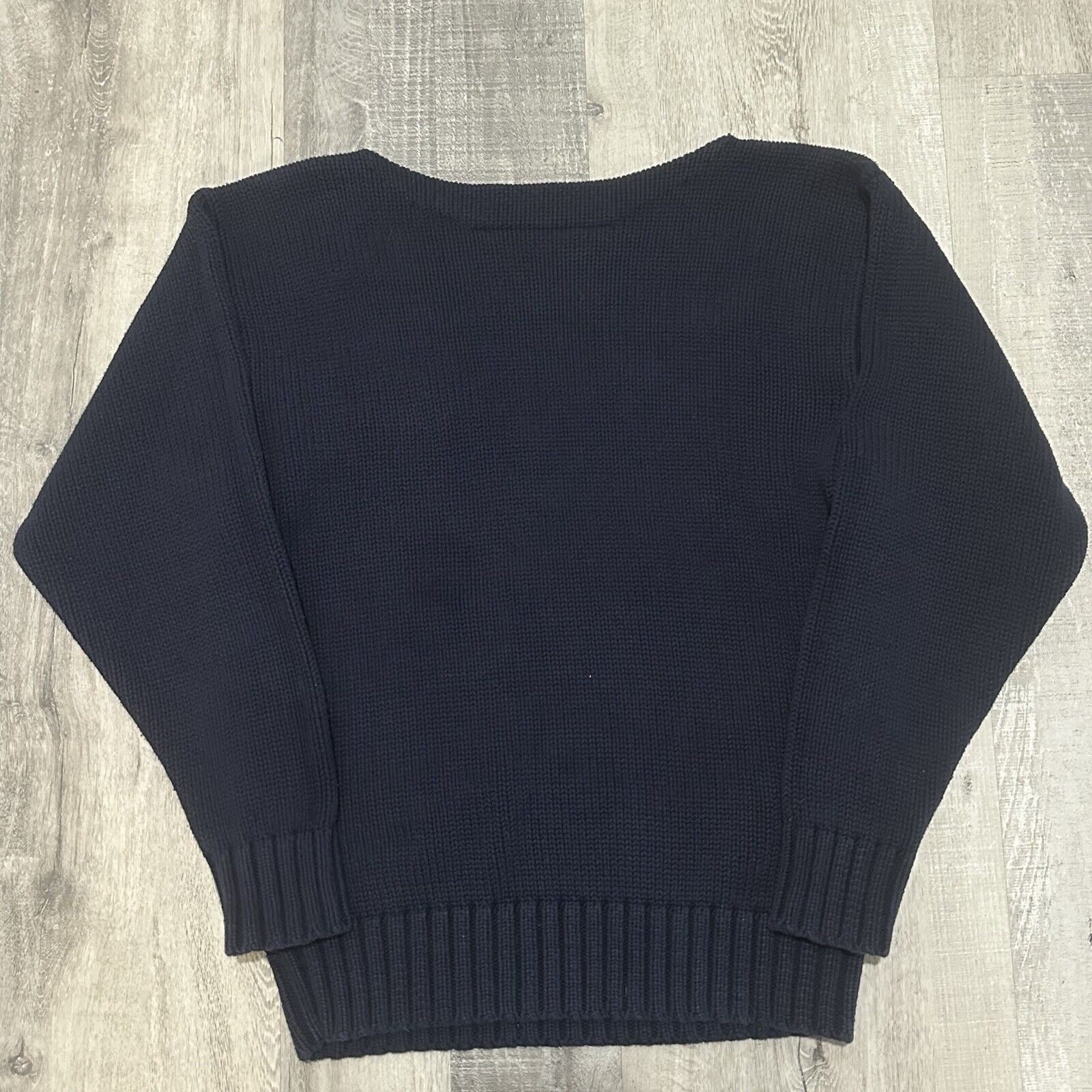 Polo Ralph Lauren VINTAGE Polo Ralph Lauren Sweater Size Small Blue Navy Size US S / EU 44-46 / 1 - 5 Thumbnail