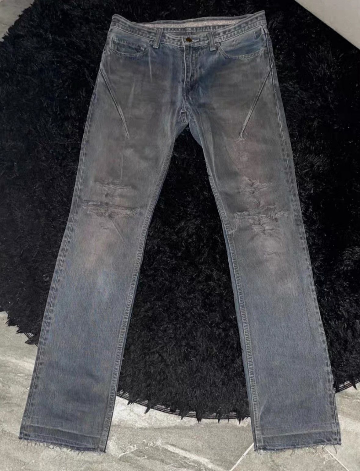 Number (N)ine Number (n)ine ss07 jeans Size US 30 / EU 46 - 1 Thumbnail