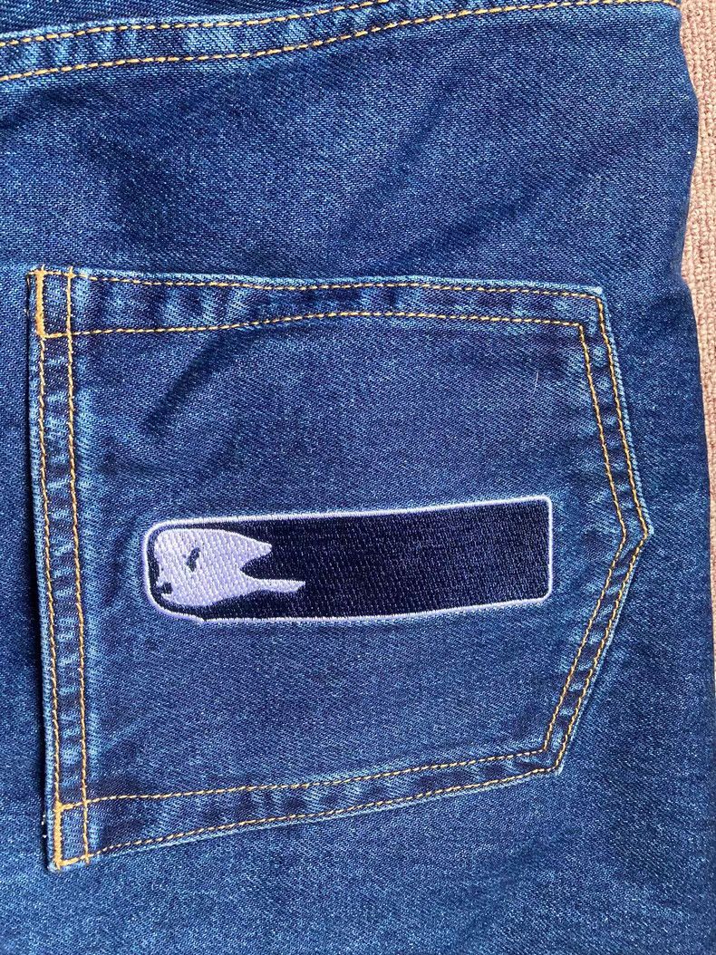Billionaire Boys Club BBC ICE CREAM Rhinestone Flying Dog Jeans Size US 32 / EU 48 - 2 Thumbnail