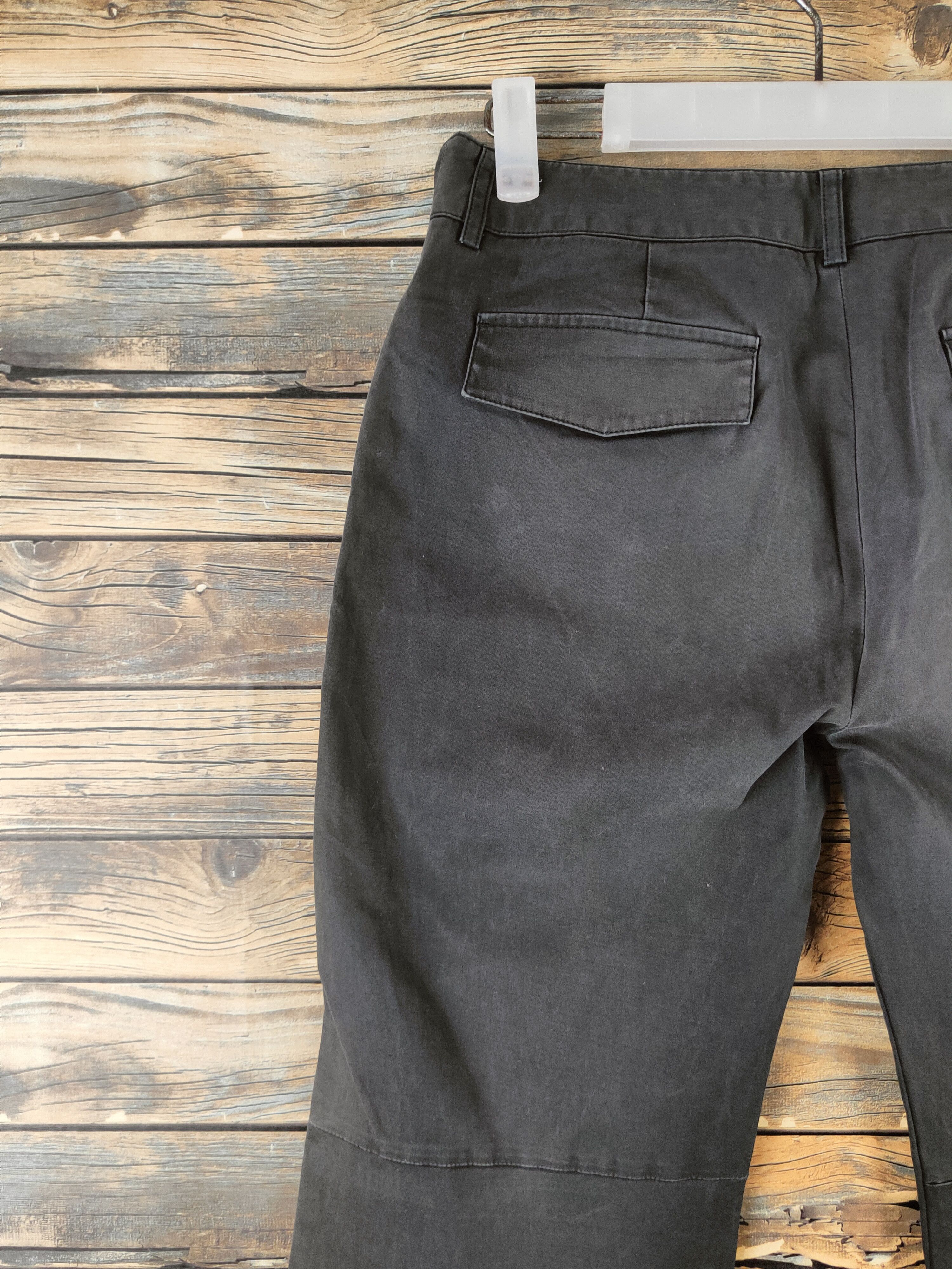 Japanese Brand DL Vingt-trois Black Faded Multipocket Casual Pants #46-309 Size 27" / US 4 / IT 40 - 8 Thumbnail