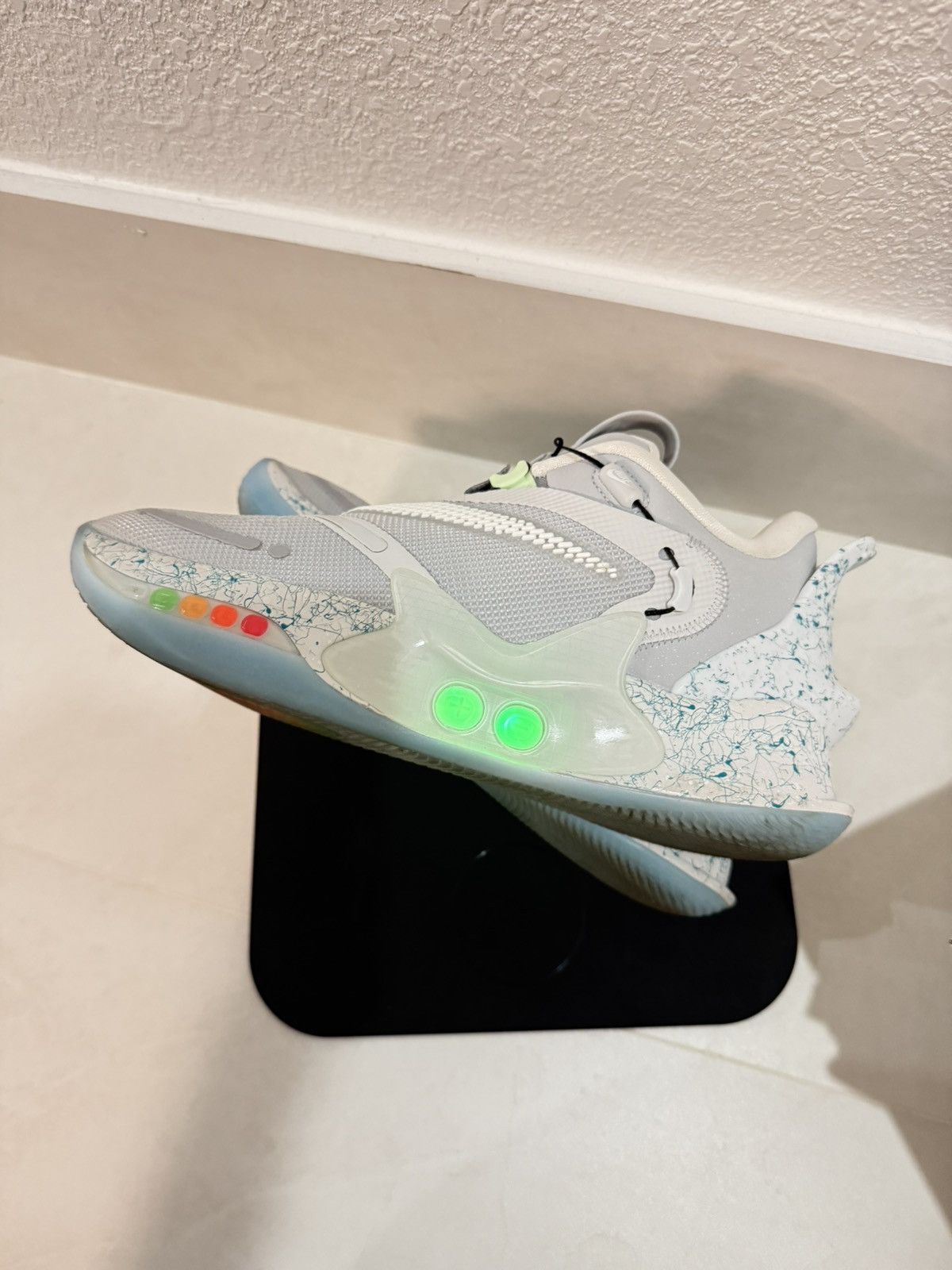 Nike Nike Adapt BB 2.0 Mag Size 7.5 Wolf Grey/White-Light Aqua Size US 7.5 / EU 40-41 - 17 Thumbnail
