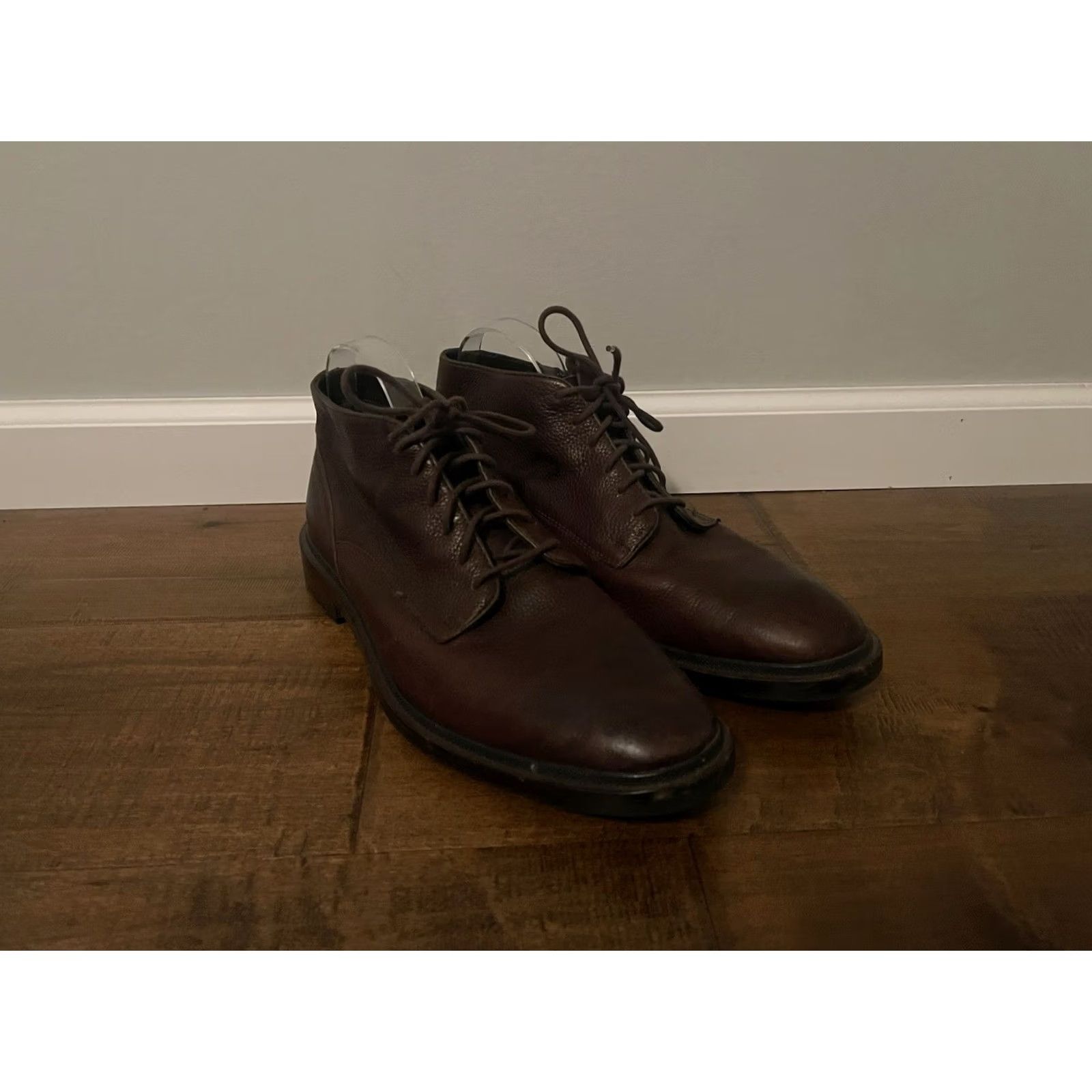 Cole Haan Cole Haan Cranston Chukka Boots Brown Leather C22854 Men's 13 Boots Brown Leather Mens 13 Chukka Cranston Size US 13 / EU 46 - 4 Thumbnail