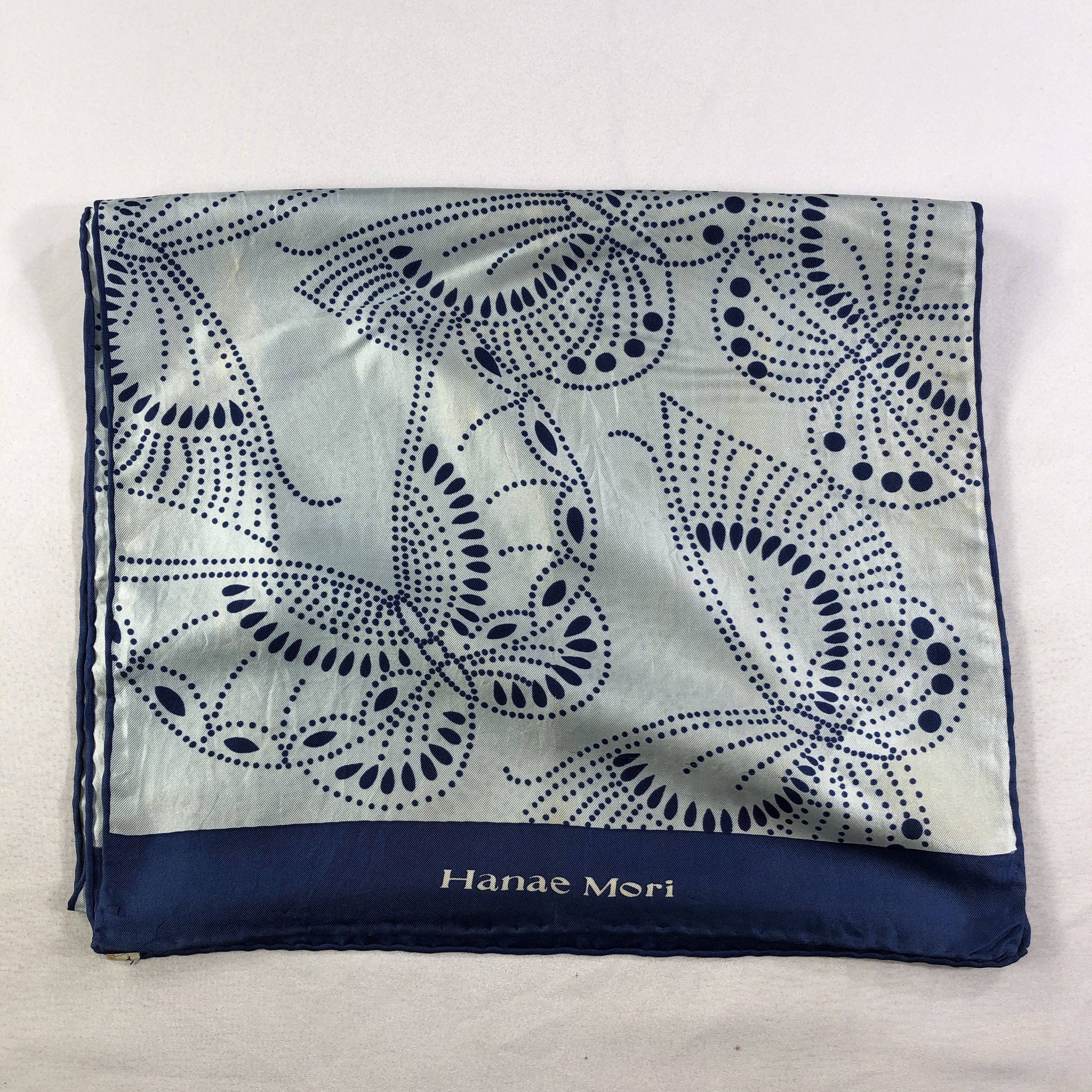 Hanae Mori Vintage Hanae Mori Silk Scarf Size ONE SIZE - 3 Thumbnail