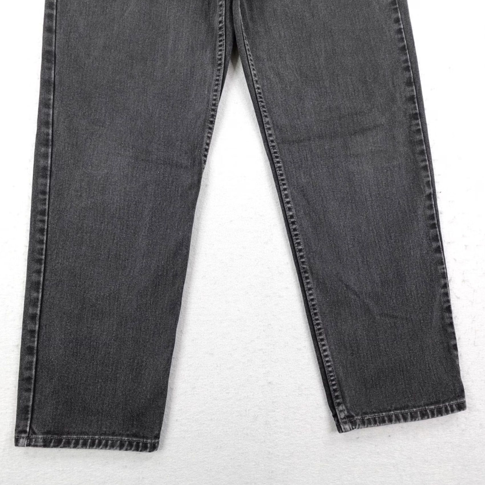Levi's VINTAGE Levi's Jeans Mens 34x32 Black Denim 550 Relaxed Fit Baggy Skater Y2K 2000 Size US 34 / EU 50 - 3 Thumbnail