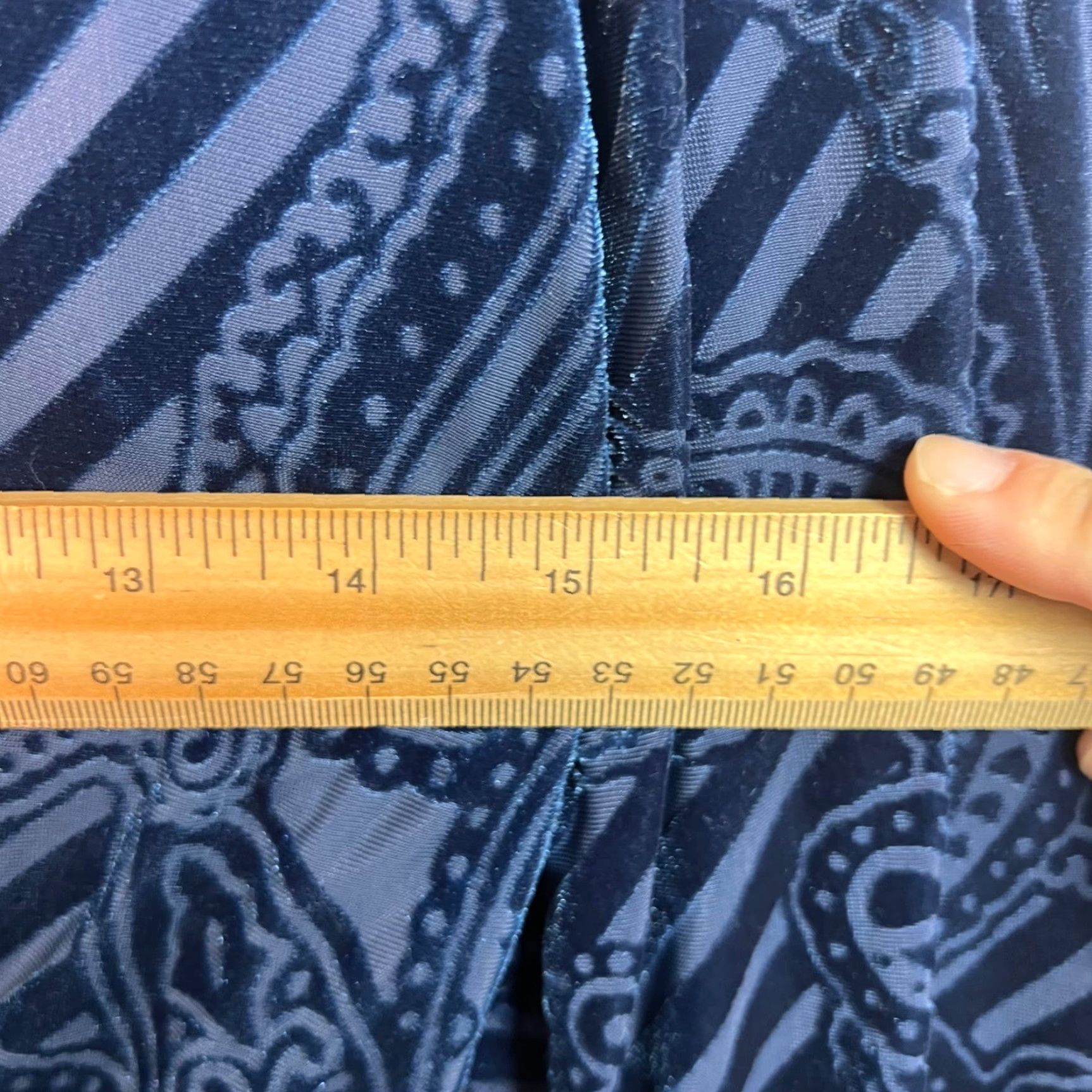 Vintage VINTAGE Anthropologie Ecote Womens XS Blue Paisley Print Long Sleeve Romper Size XS / US 0-2 / IT 36-38 - 5 Thumbnail