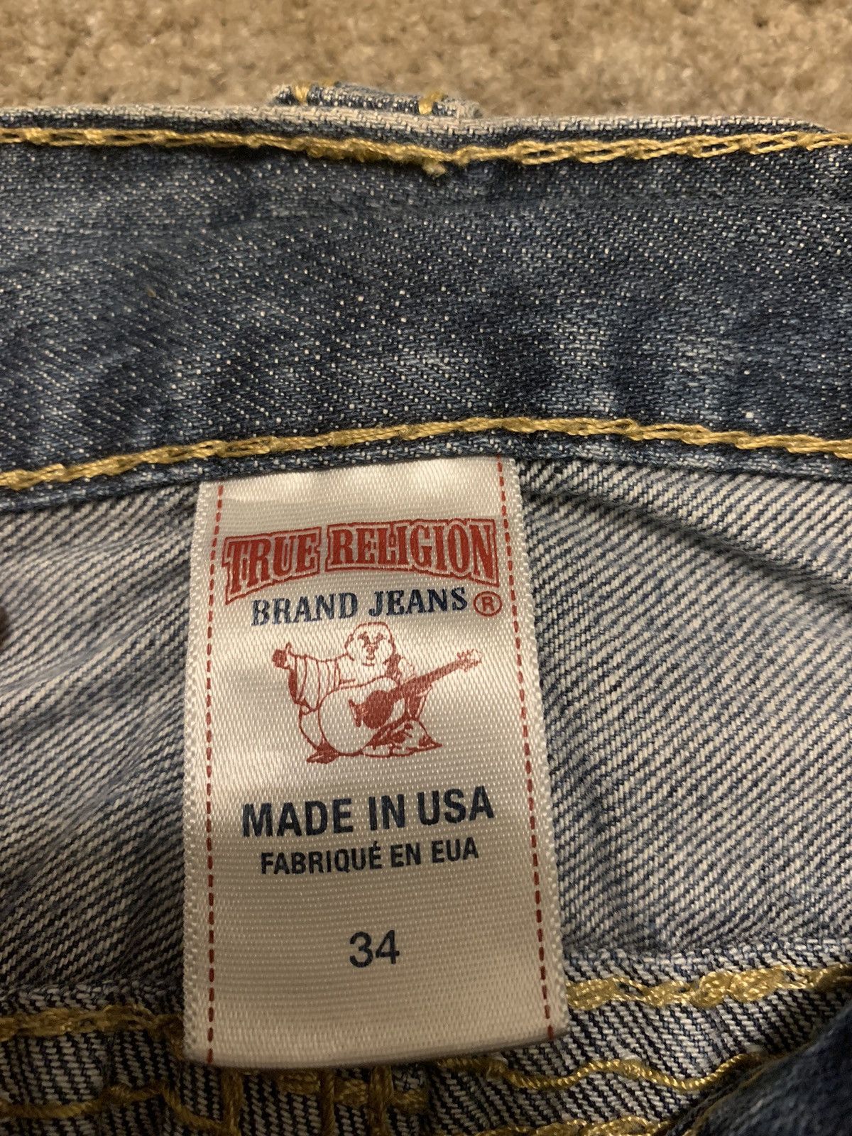 True Religion True Religion Boot Cut Y2K Denim Jeans Size US 34 / EU 50 - 8 Thumbnail