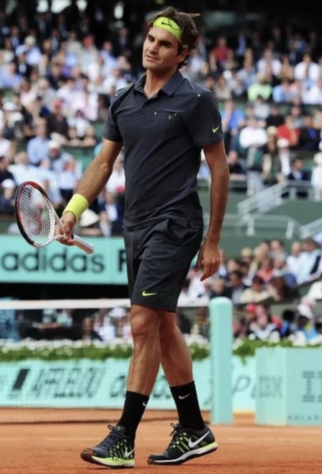 Nike Roger Federer RF 2012 FRENCH Tennis Polo Nike 446907-060 Size US L / EU 52-54 / 3 - 2 Thumbnail